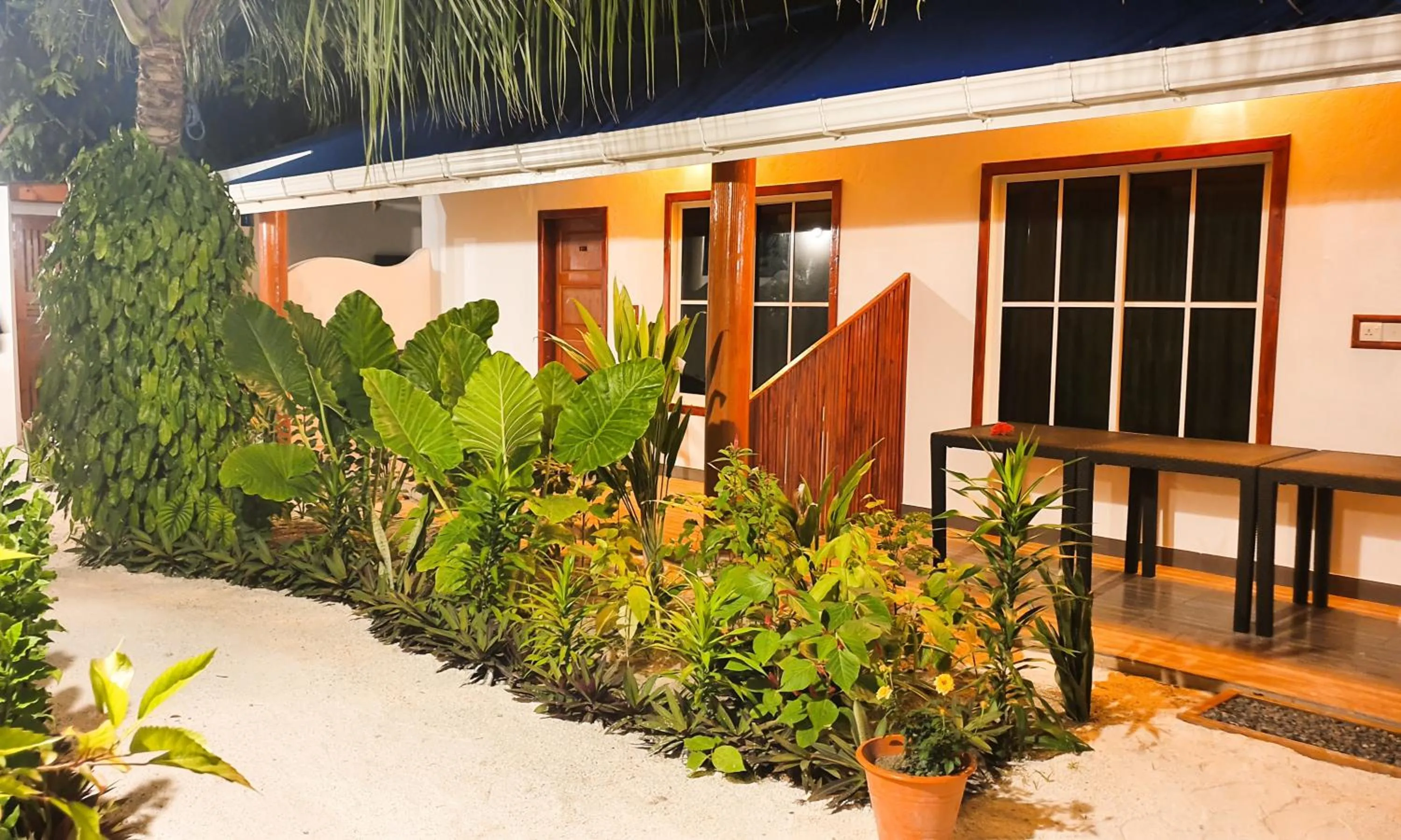 Garden in Thoddoo Island Life