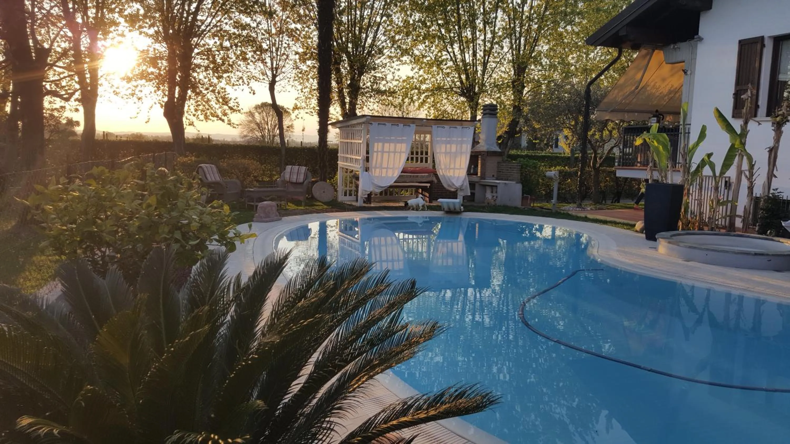 Patio in B&B Casa Gaia - Sirmione