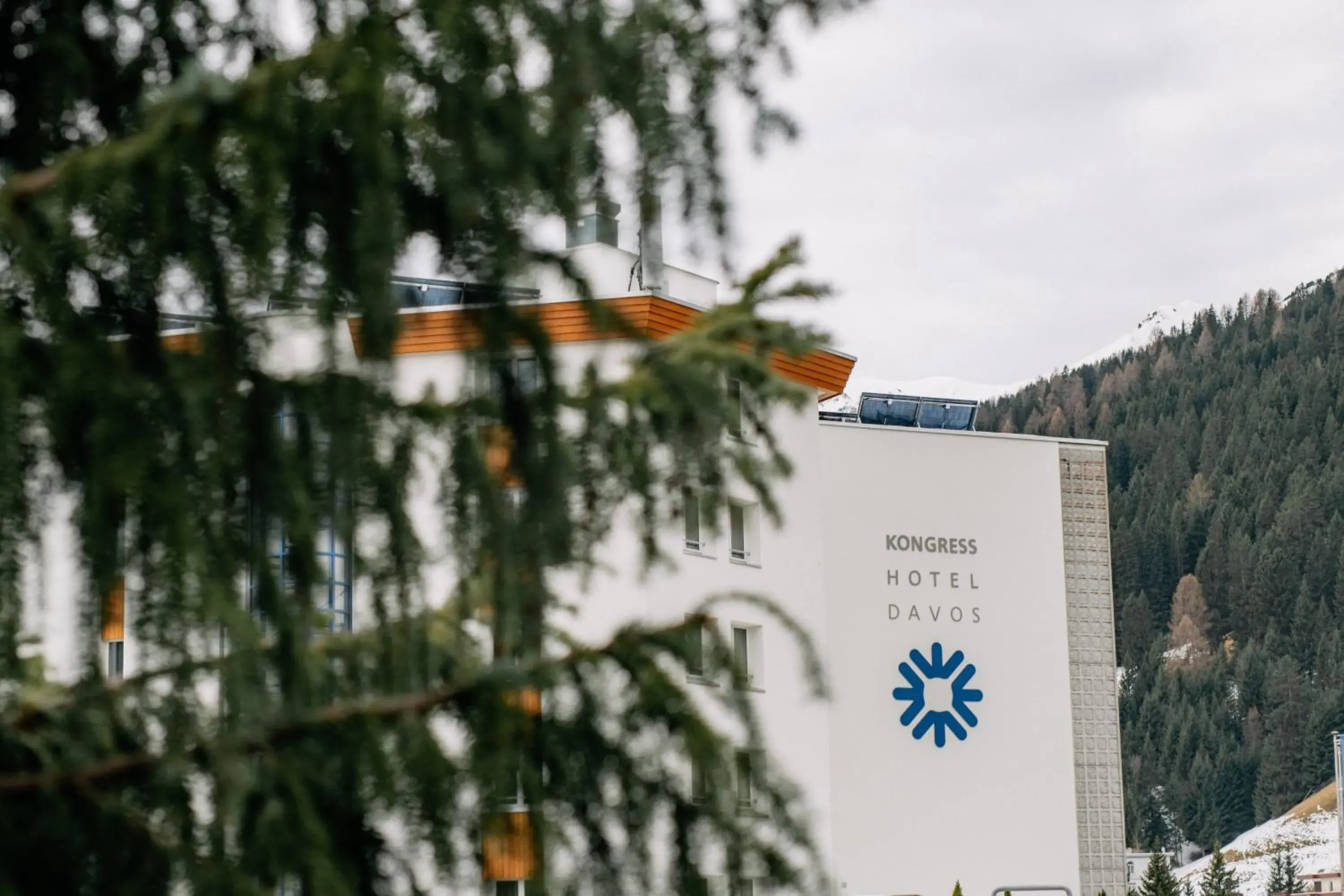 Property building in Kongress Hotel Davos Property building in Kongress Hotel Davos