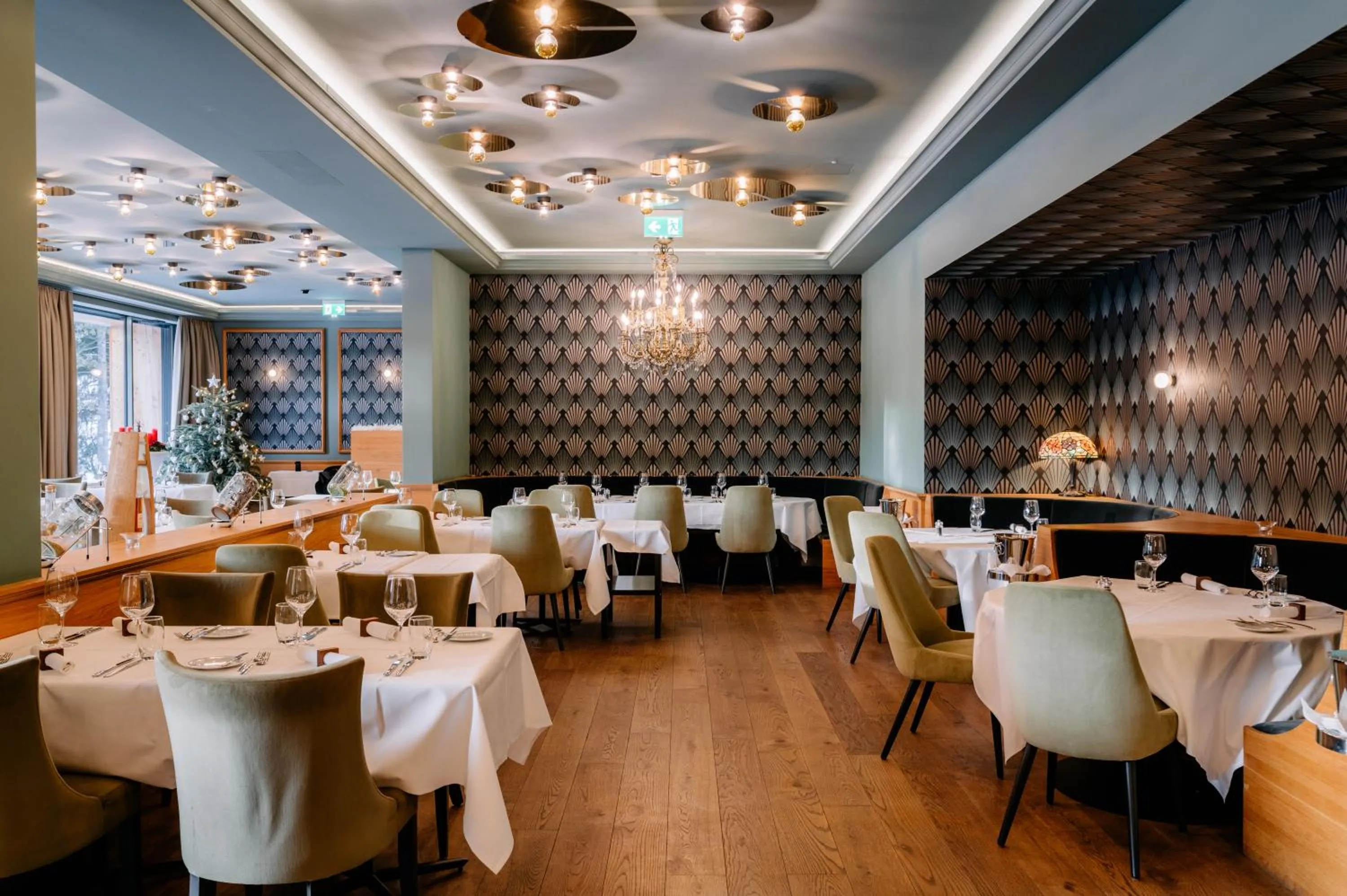 Restaurant/places to eat in Kongress Hotel Davos