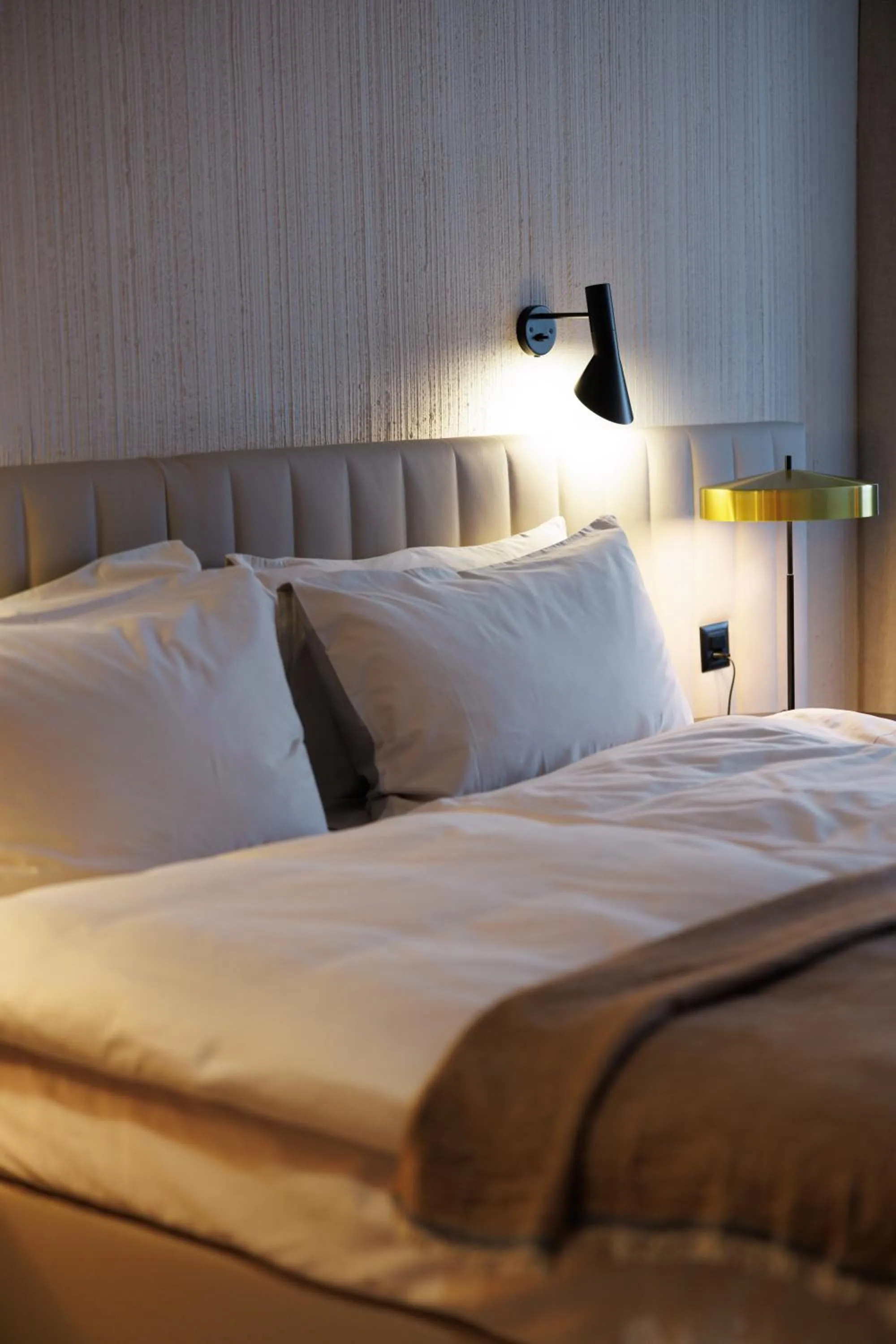 Property building, Bed in Kongress Hotel Davos