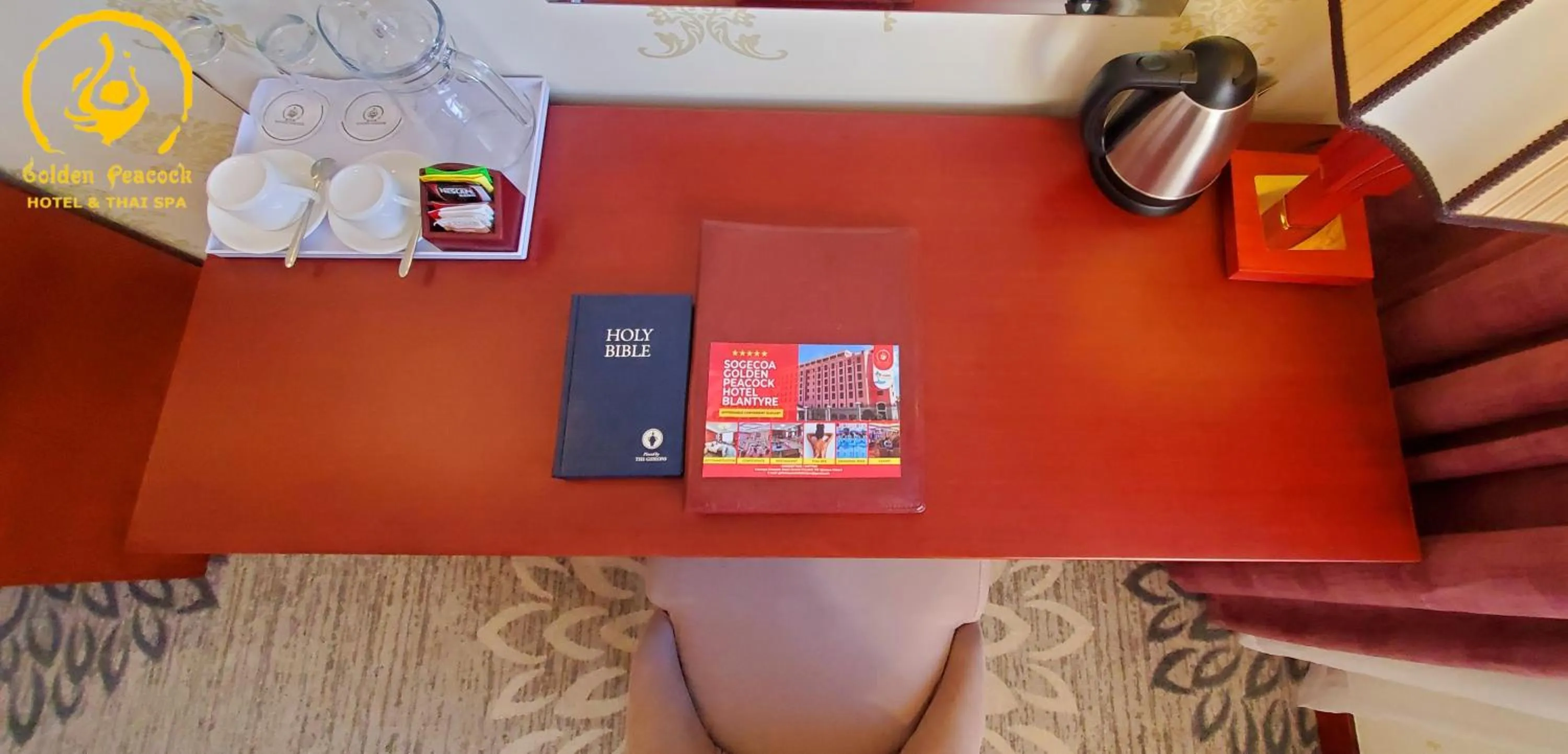 Logo/Certificate/Sign in Golden Peacock Hotel Blantyre