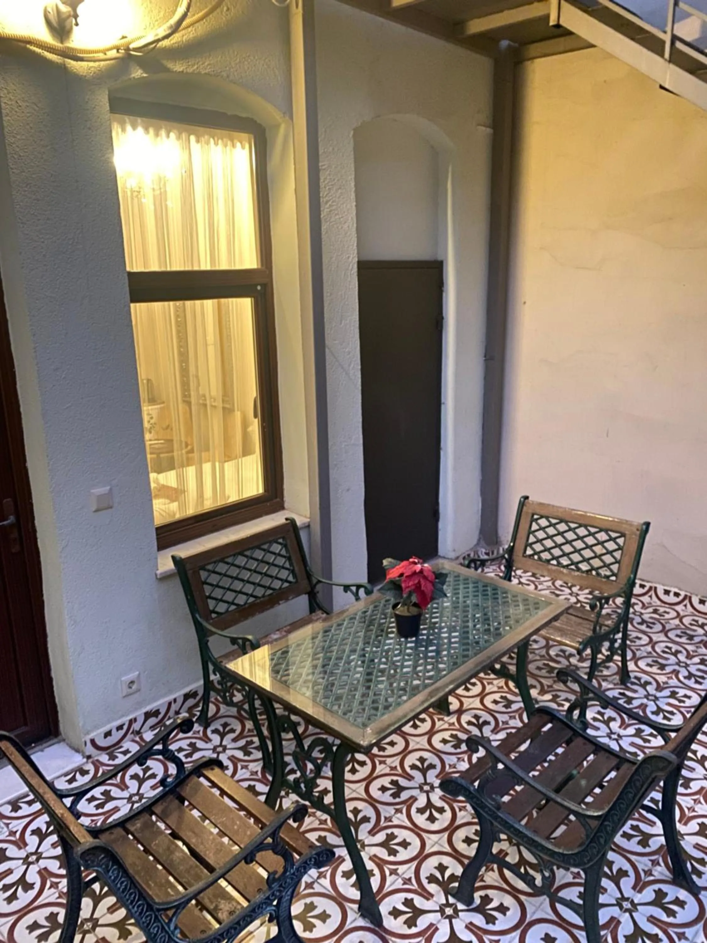 Garden in Bosphorus Bridge