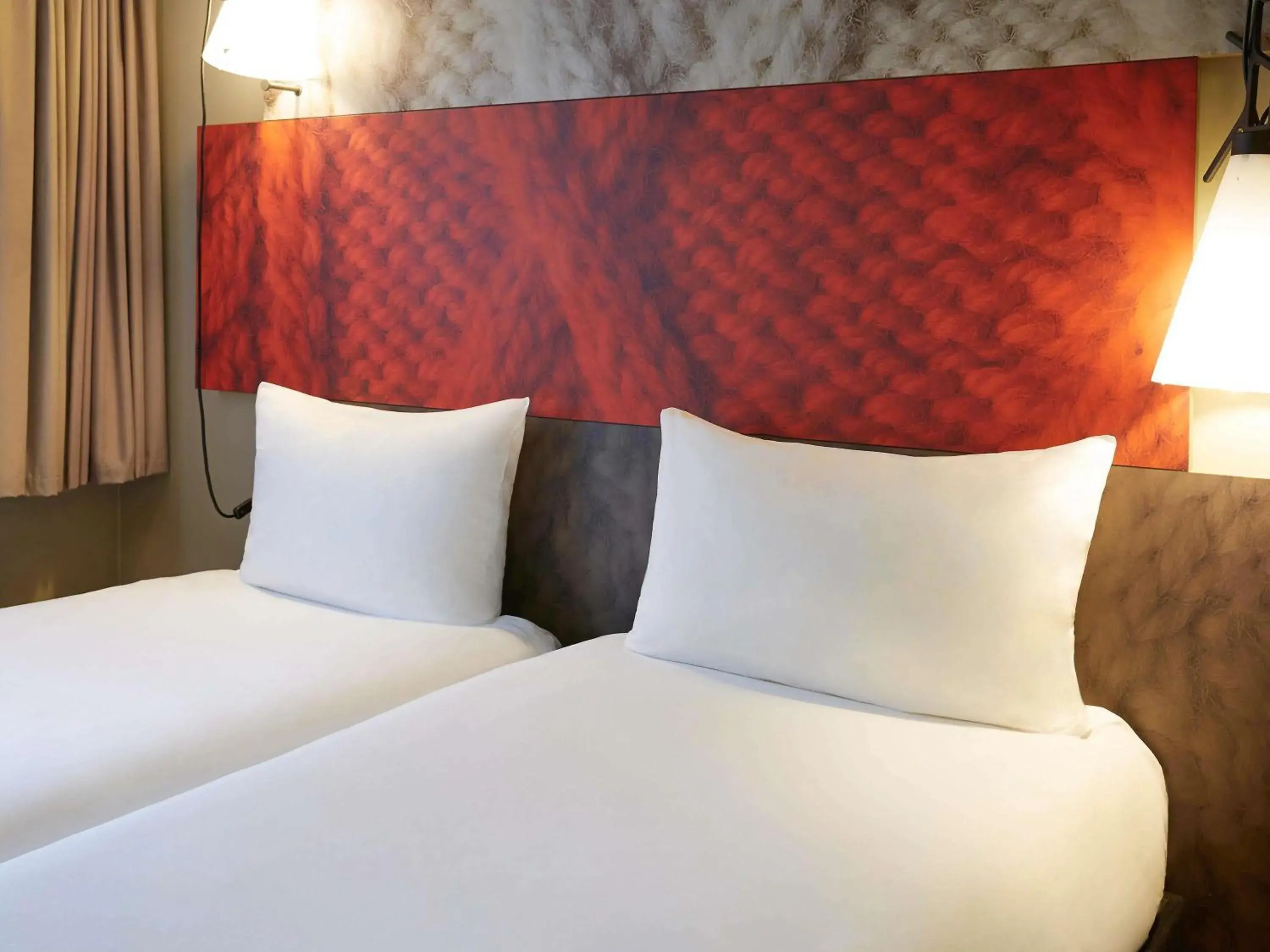 Bedroom, Bed in ibis Paris Canal Saint Martin Bedroom, Bed in ibis Paris Canal Saint Martin