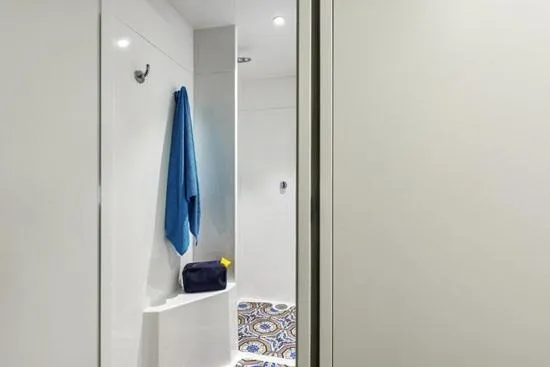 Bathroom in hotelF1 Paris Villemomble