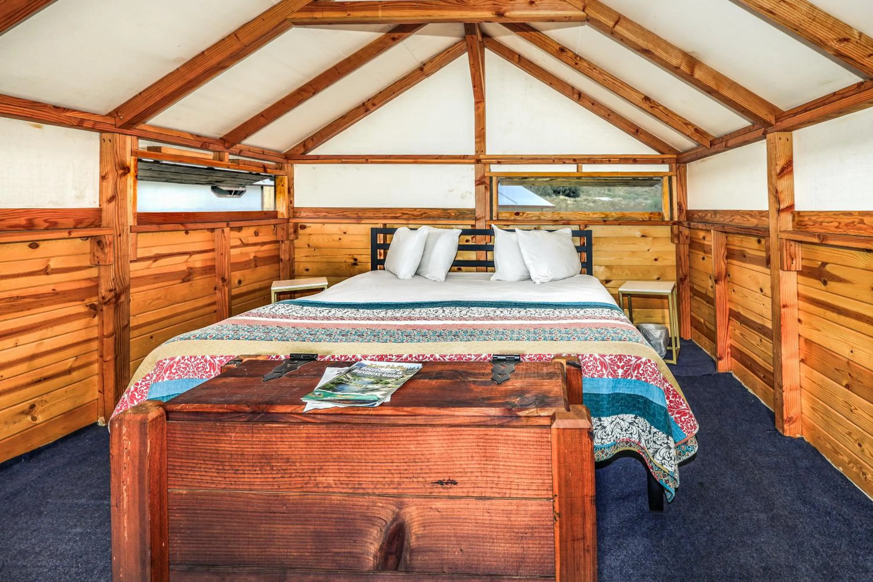 Bed in SoCal Camping