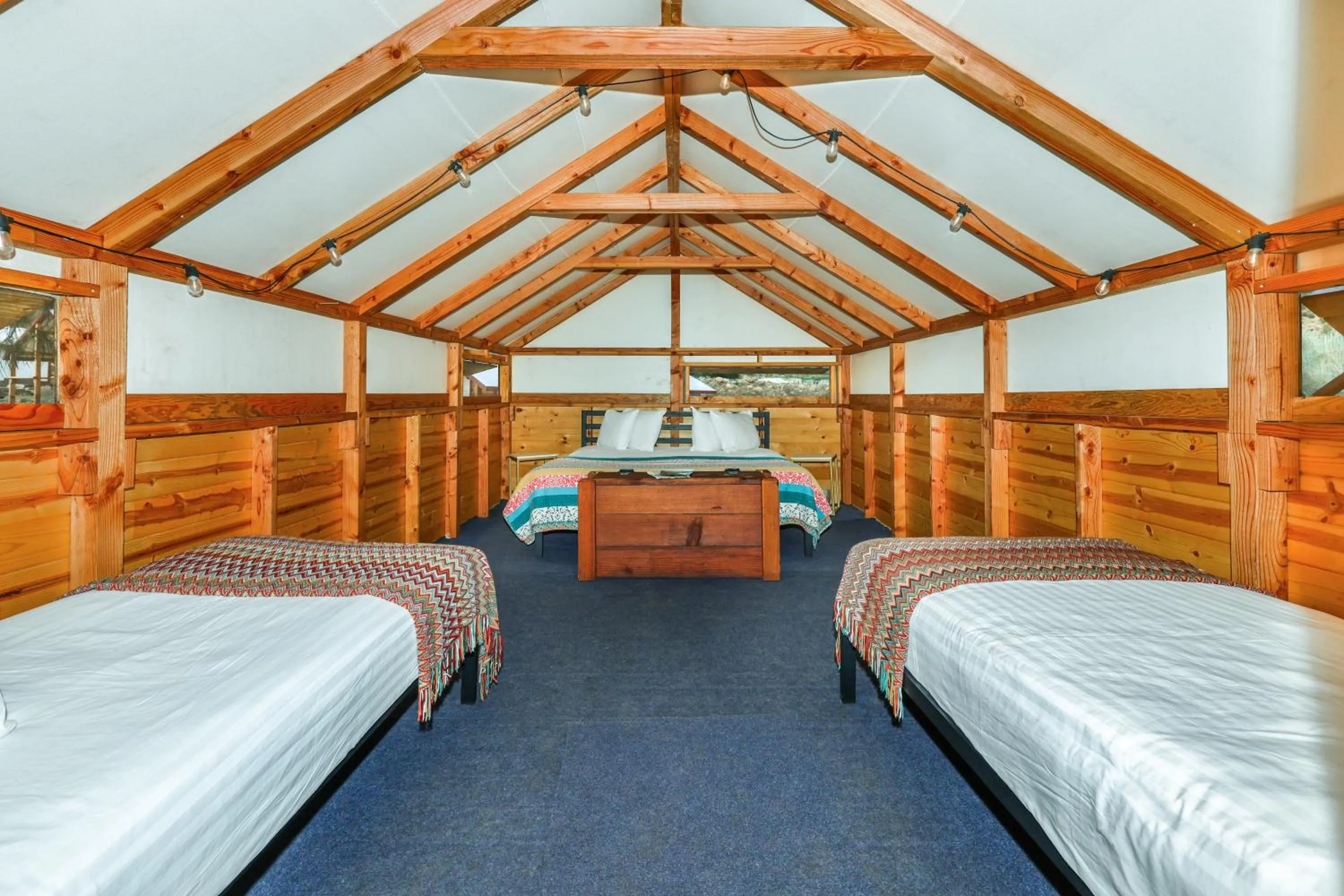 Bed in SoCal Camping