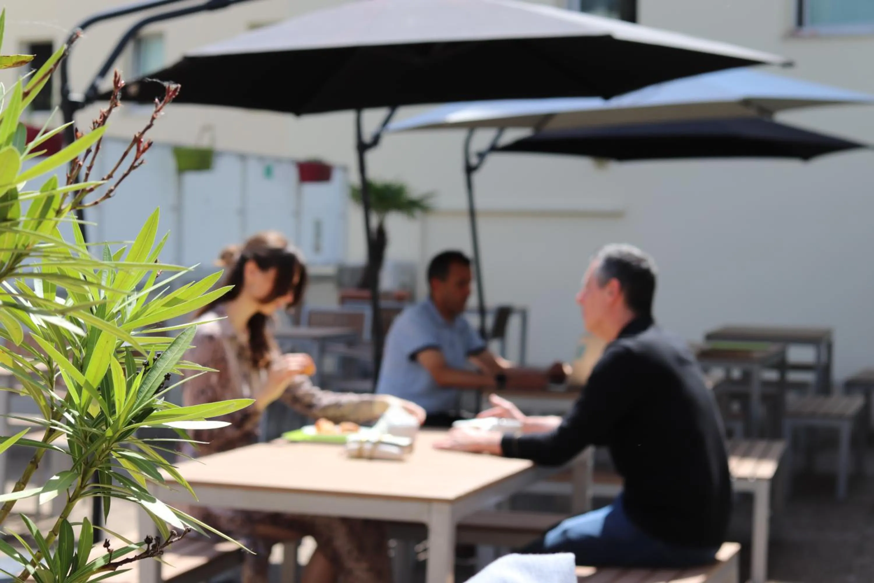 Patio in ibis Budget Paris La Villette 19ème