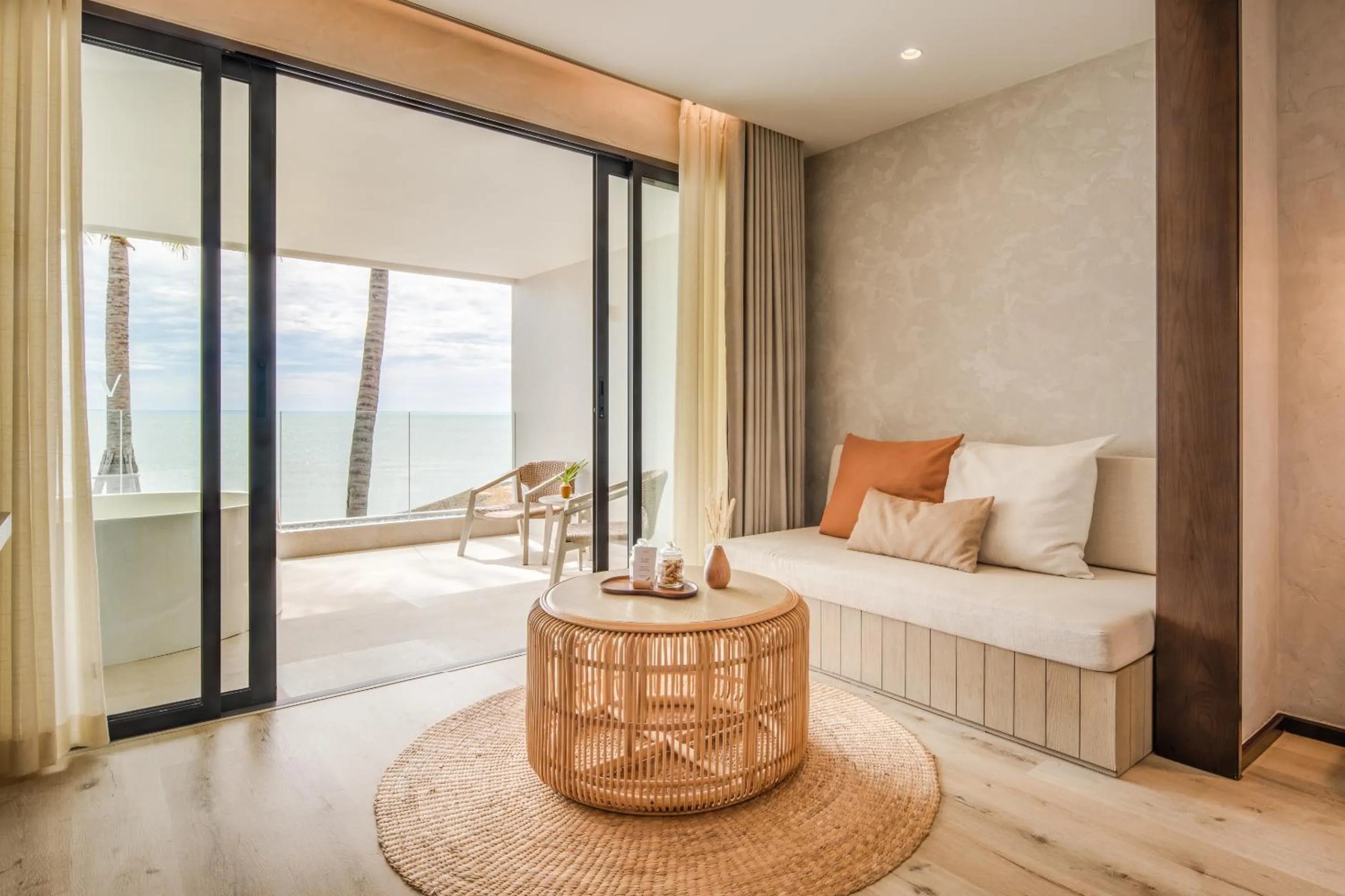 Seating area, Bed in VALA Hua Hin - Nu Chapter Hotels