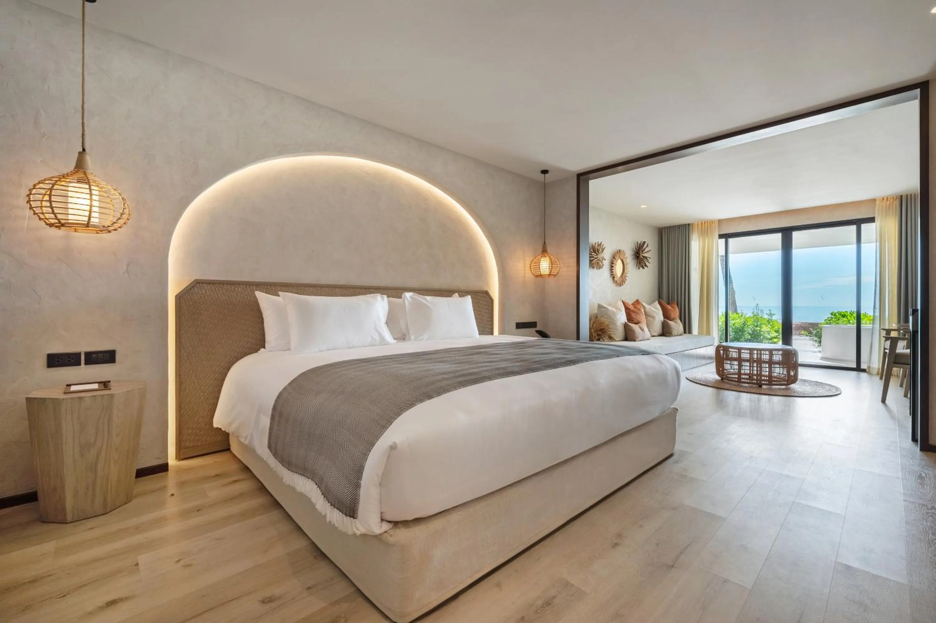 Bed in VALA Hua Hin - Nu Chapter Hotels