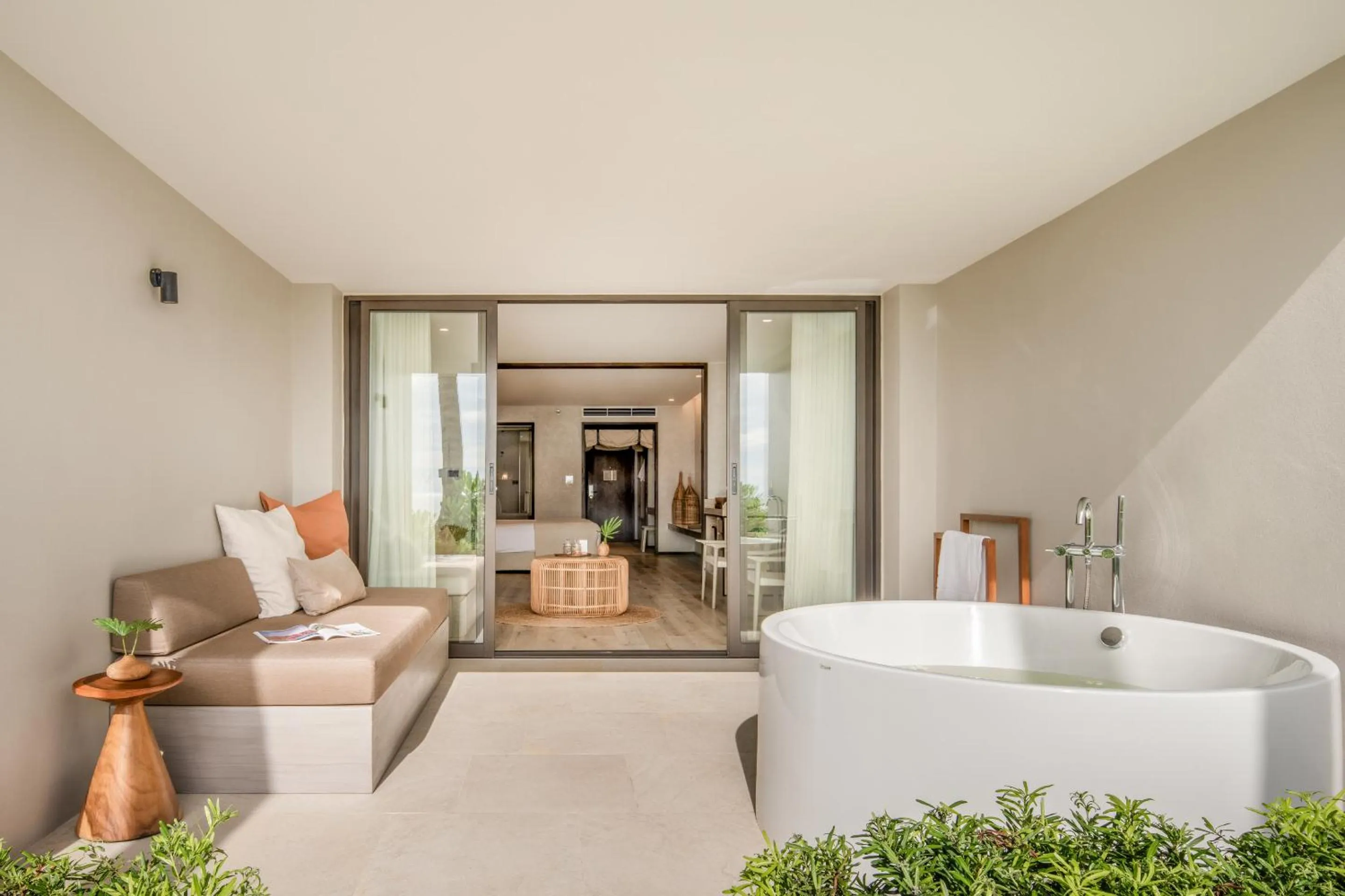 Seating area in VALA Hua Hin - Nu Chapter Hotels