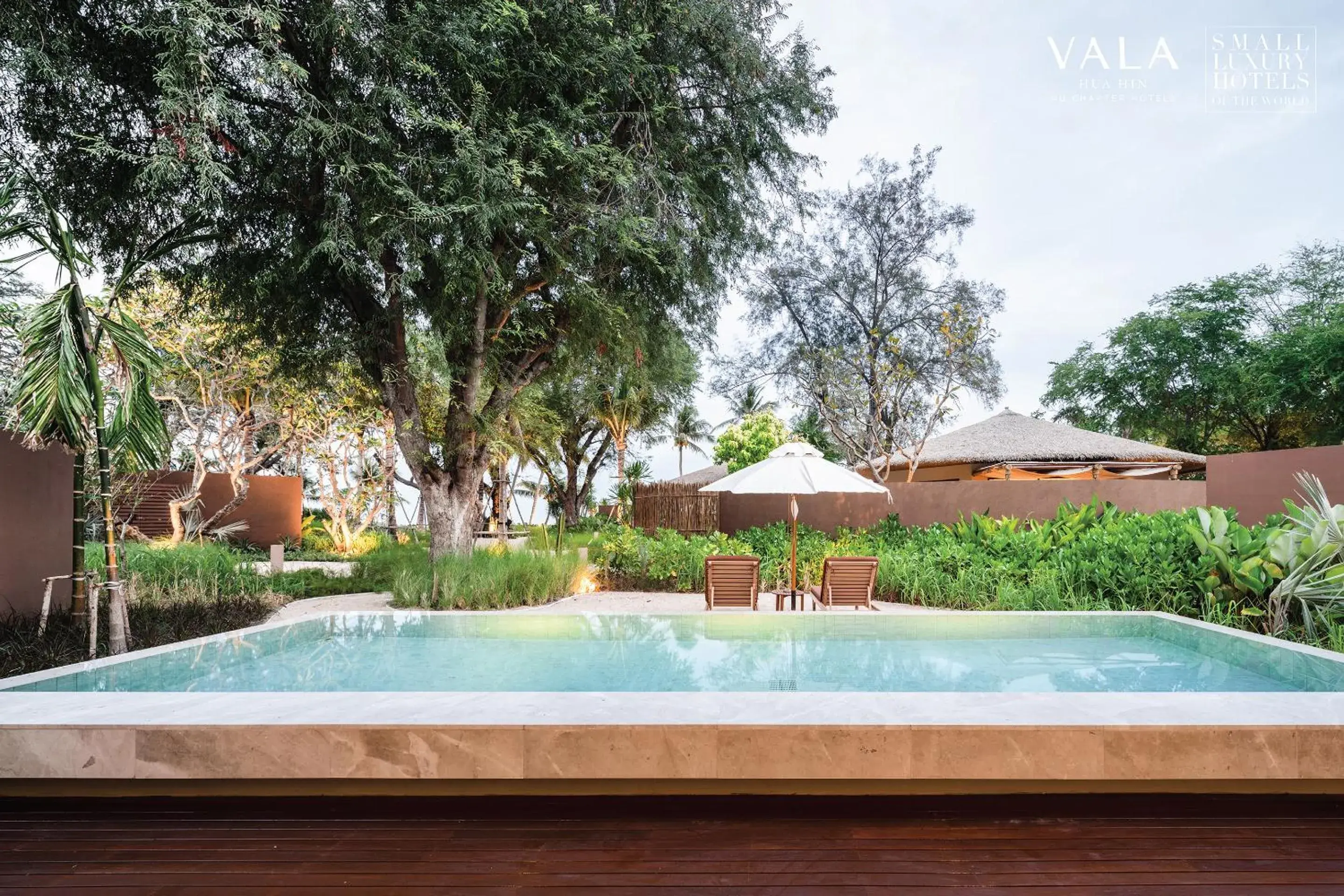 Garden view in VALA Hua Hin - Nu Chapter Hotels Garden view in VALA Hua Hin - Nu Chapter Hotels