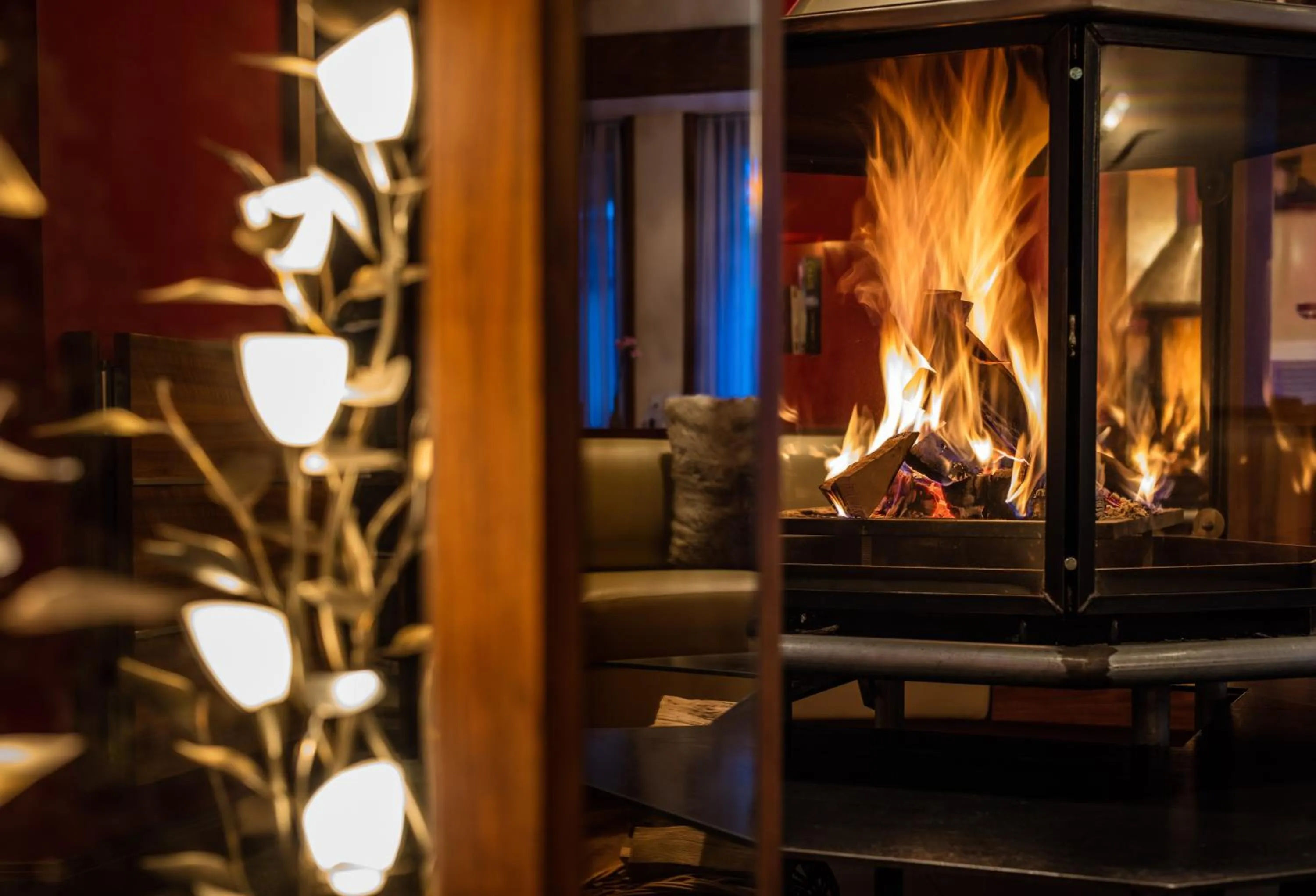 Decorative detail in Hotel Bellerive