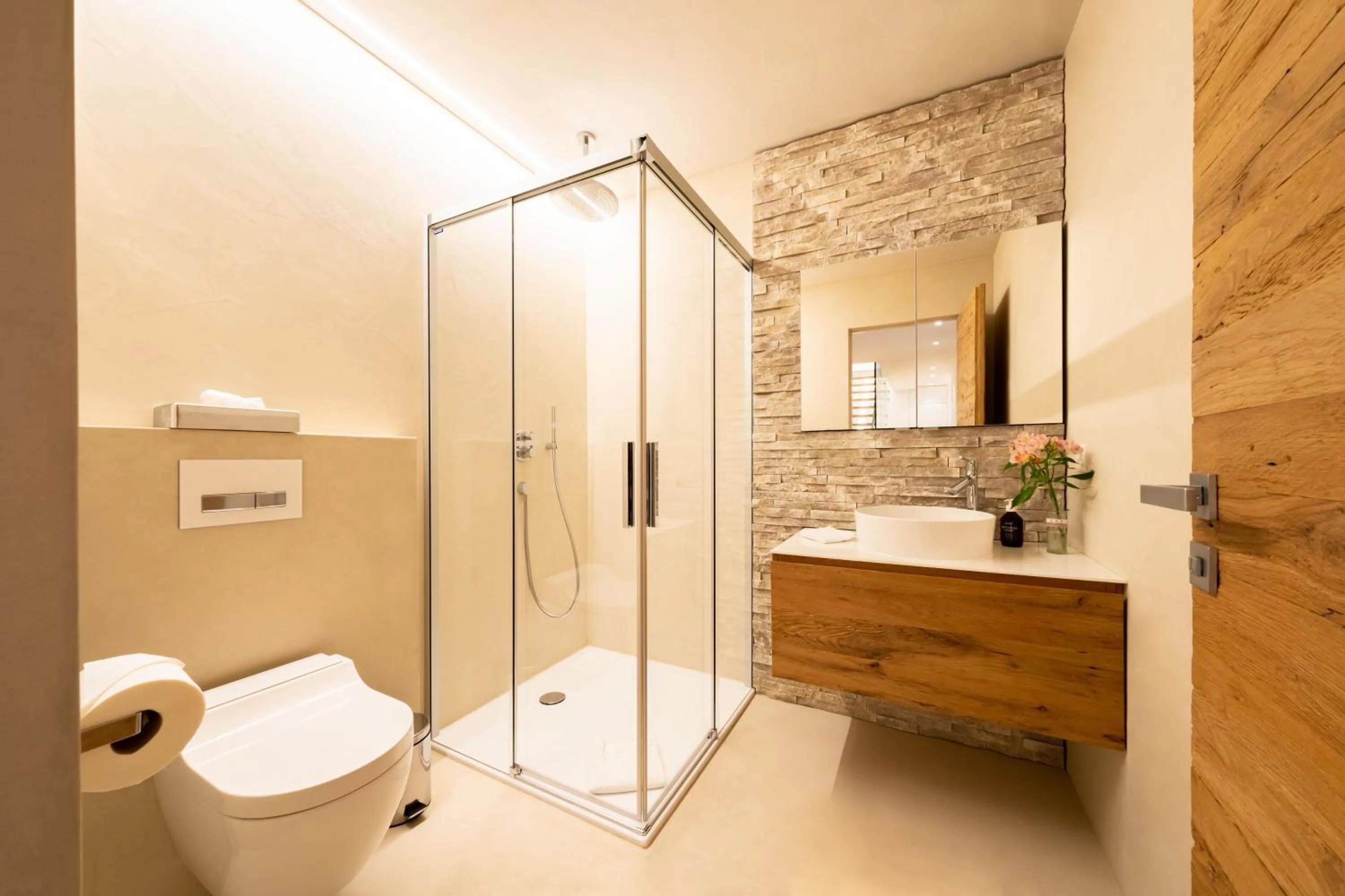 Bathroom in Hotel Bellerive