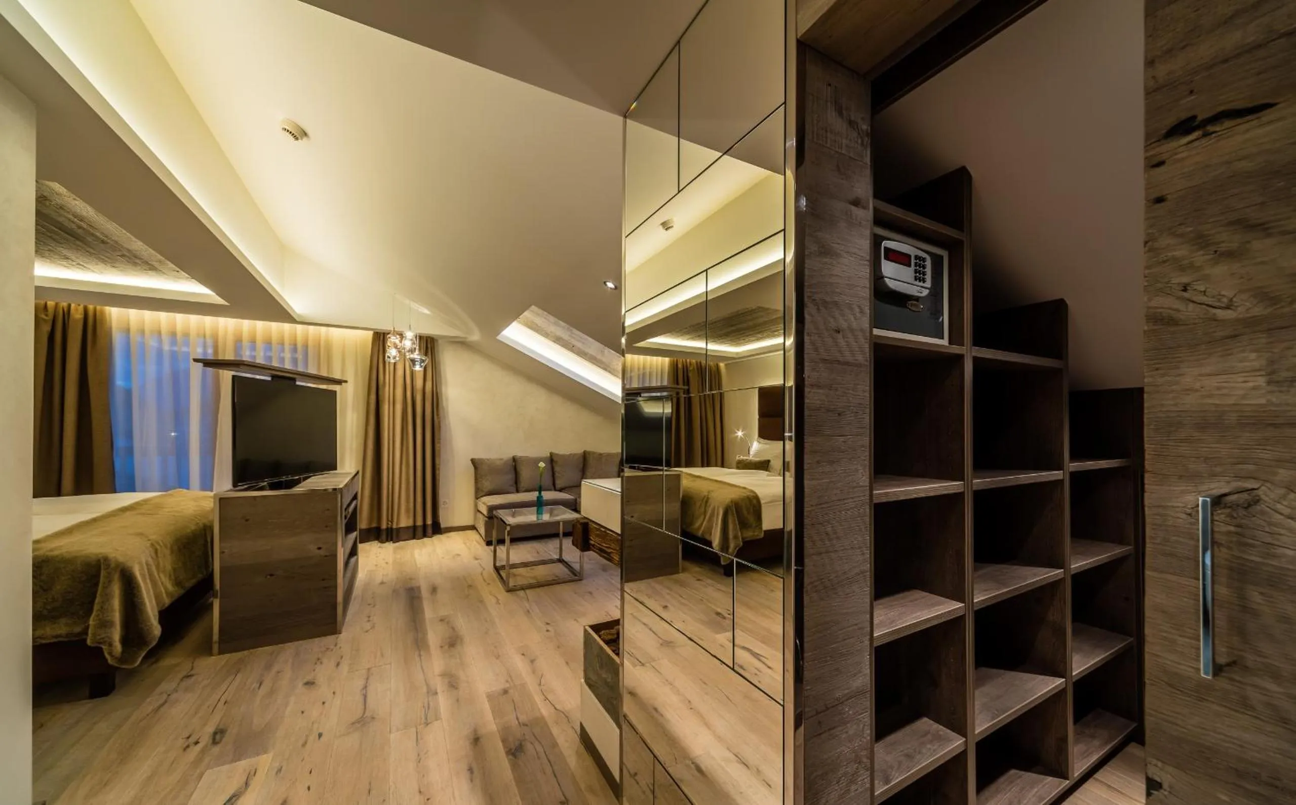 Area and facilities, Bed in Hotel Bellerive