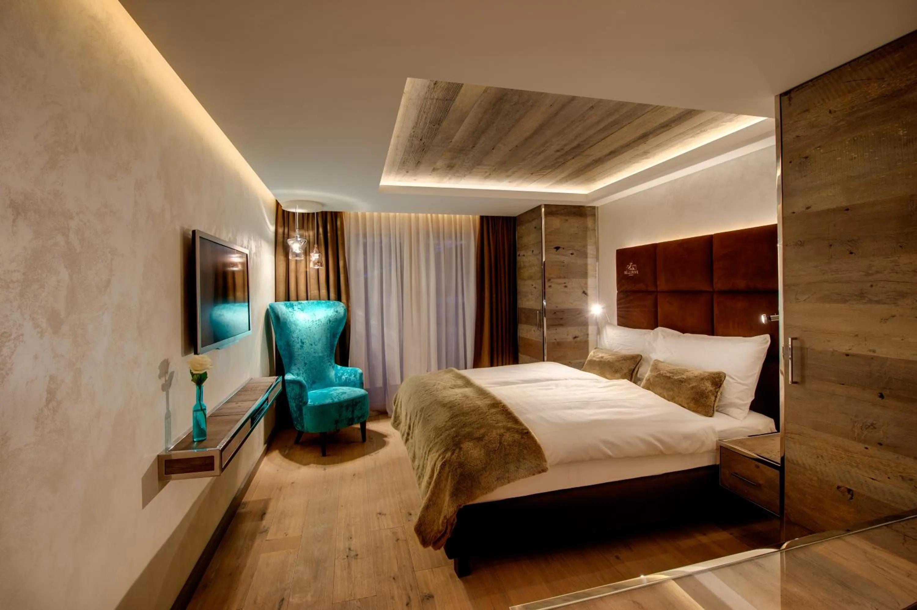 Photo of the whole room, Bed in Hotel Bellerive