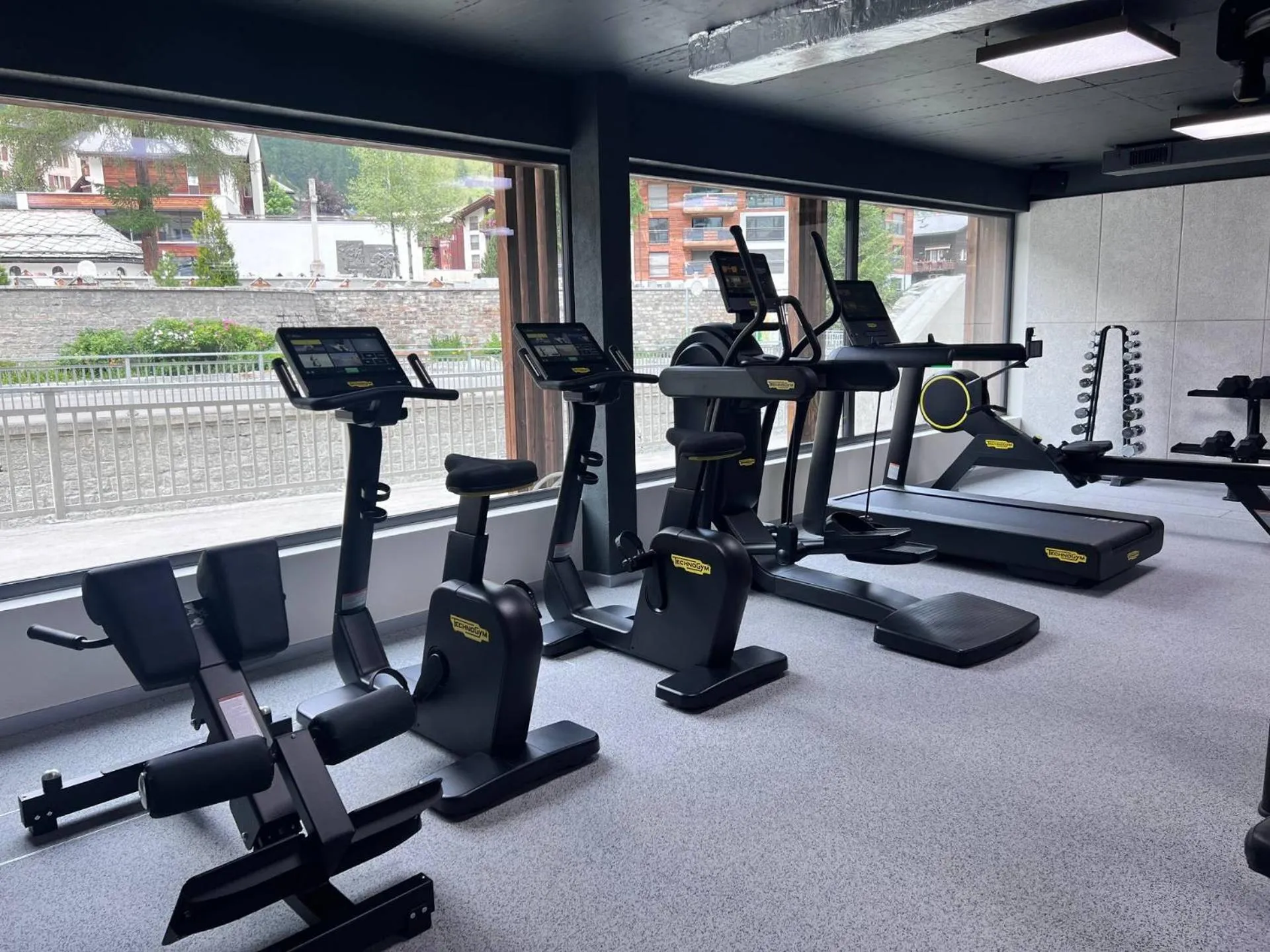Fitness centre/facilities in la couronne Hotel & Spa