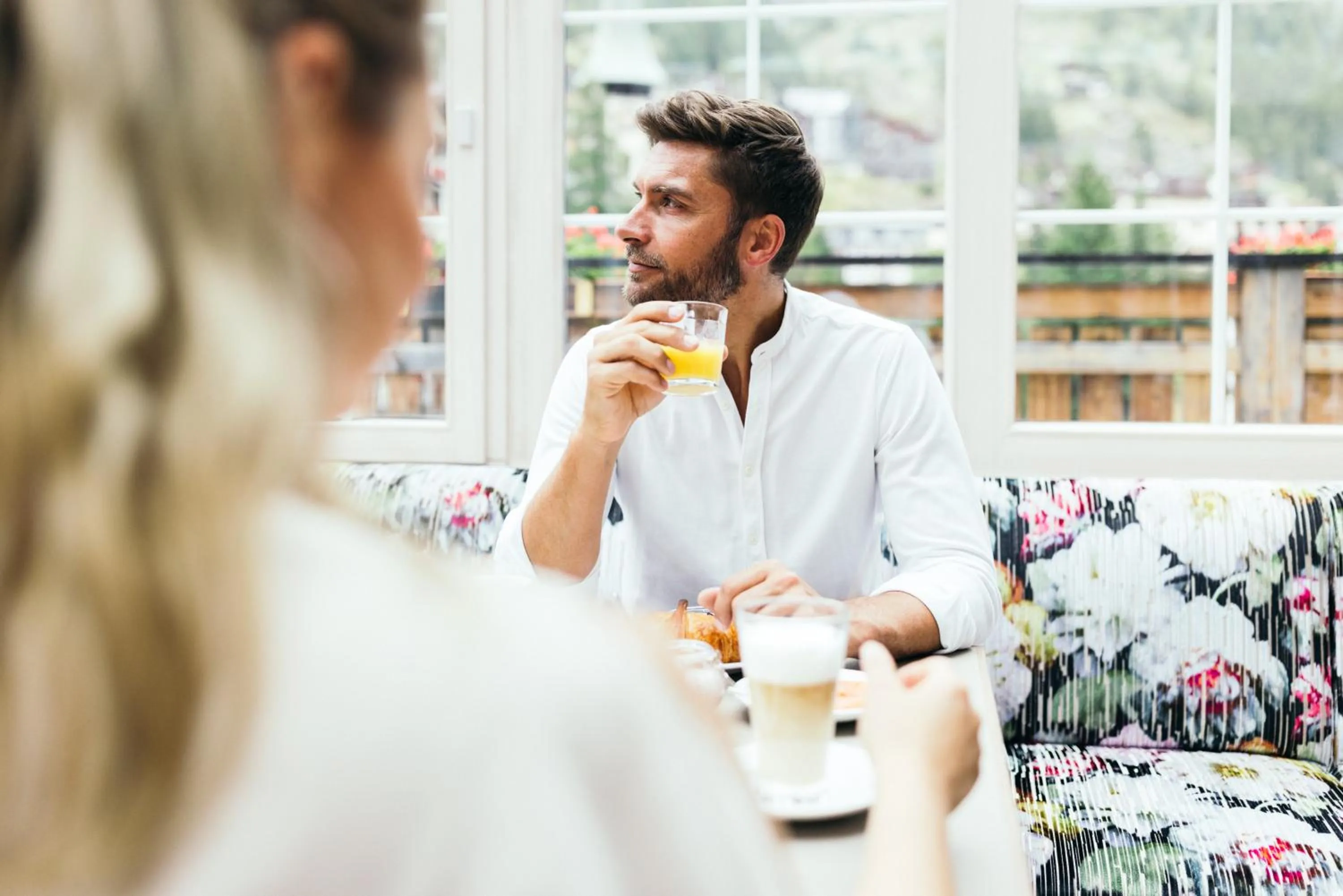 Breakfast in la couronne Hotel & Spa