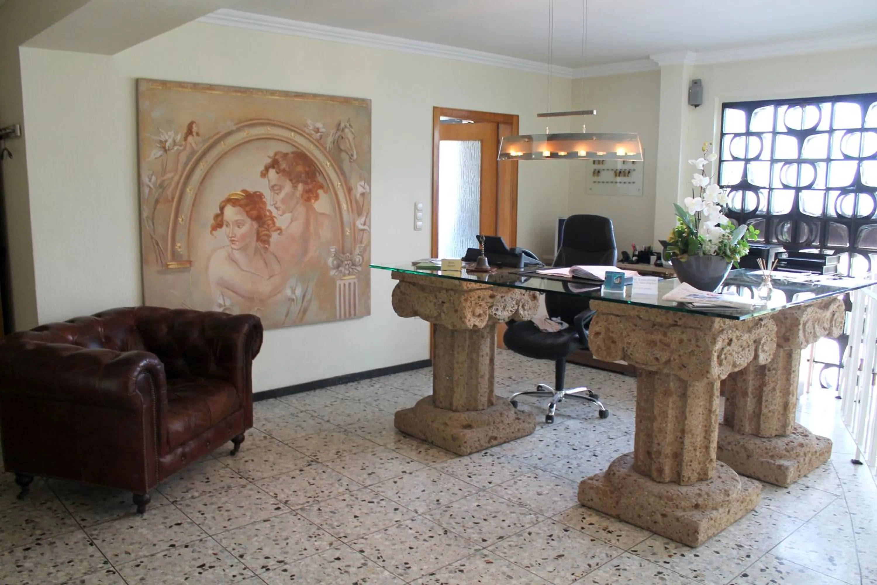 Lobby or reception in Haus Kastanienhof