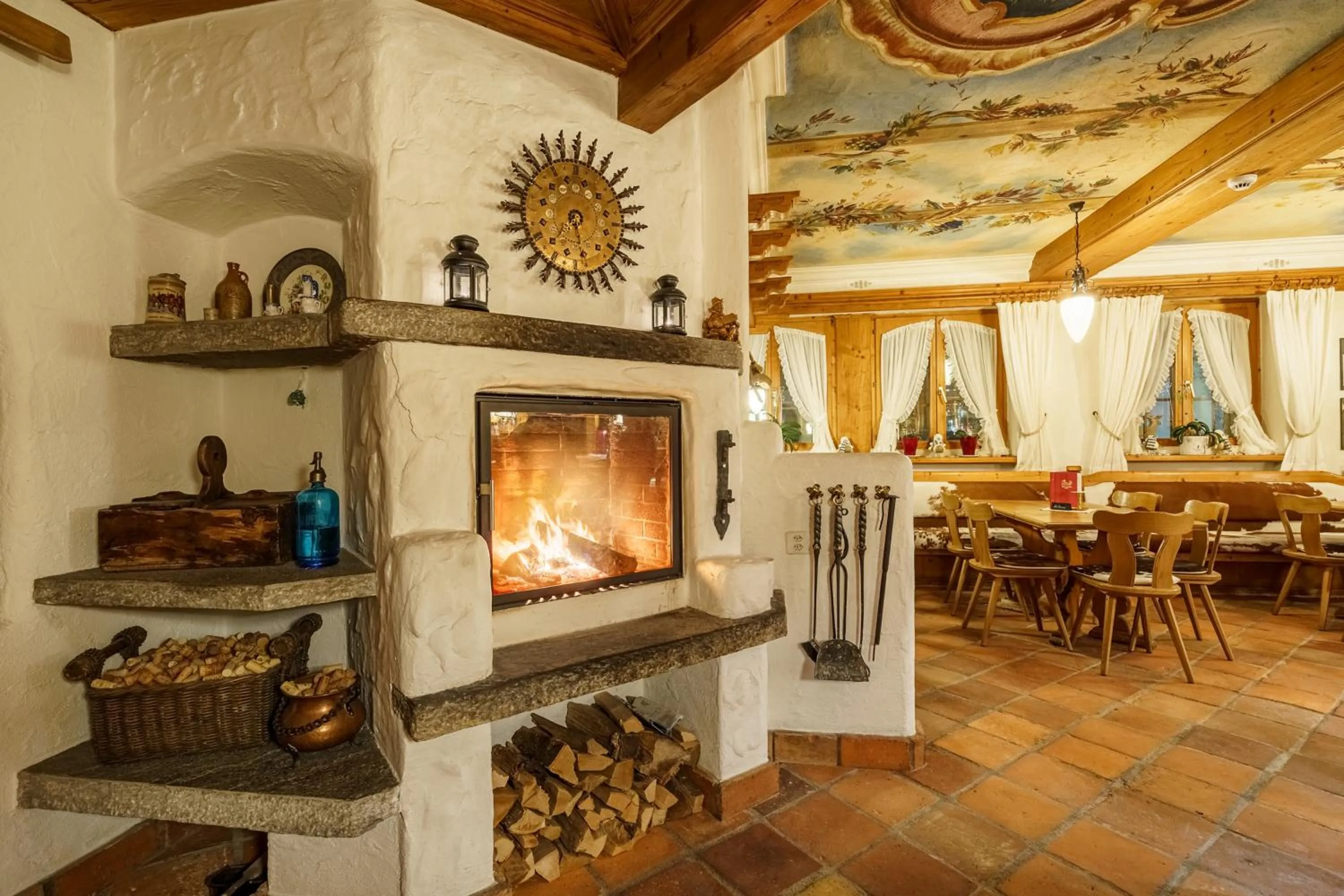 Decorative detail in Hotel Alpenroyal