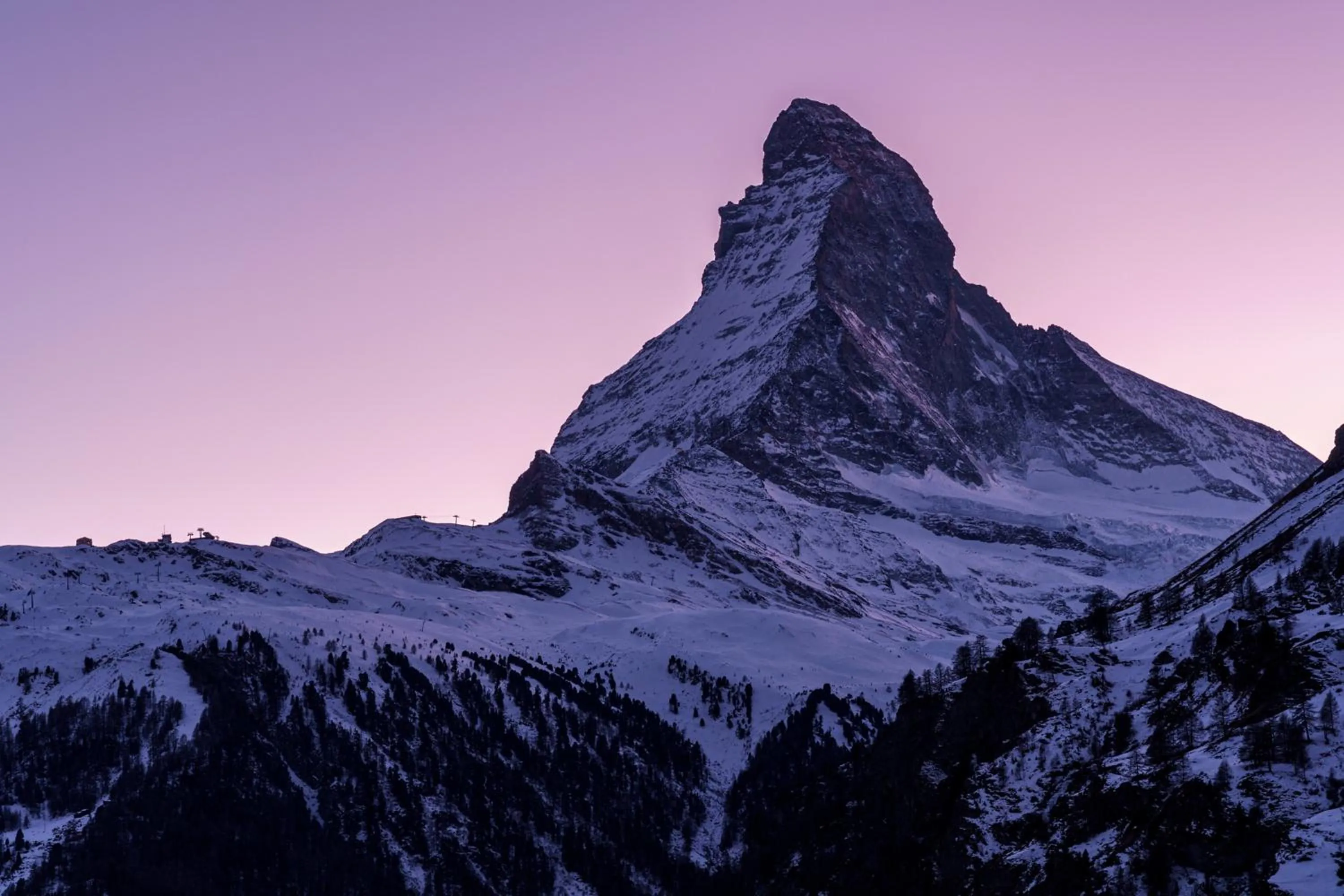 Mountain view in Hotel Alpenroyal