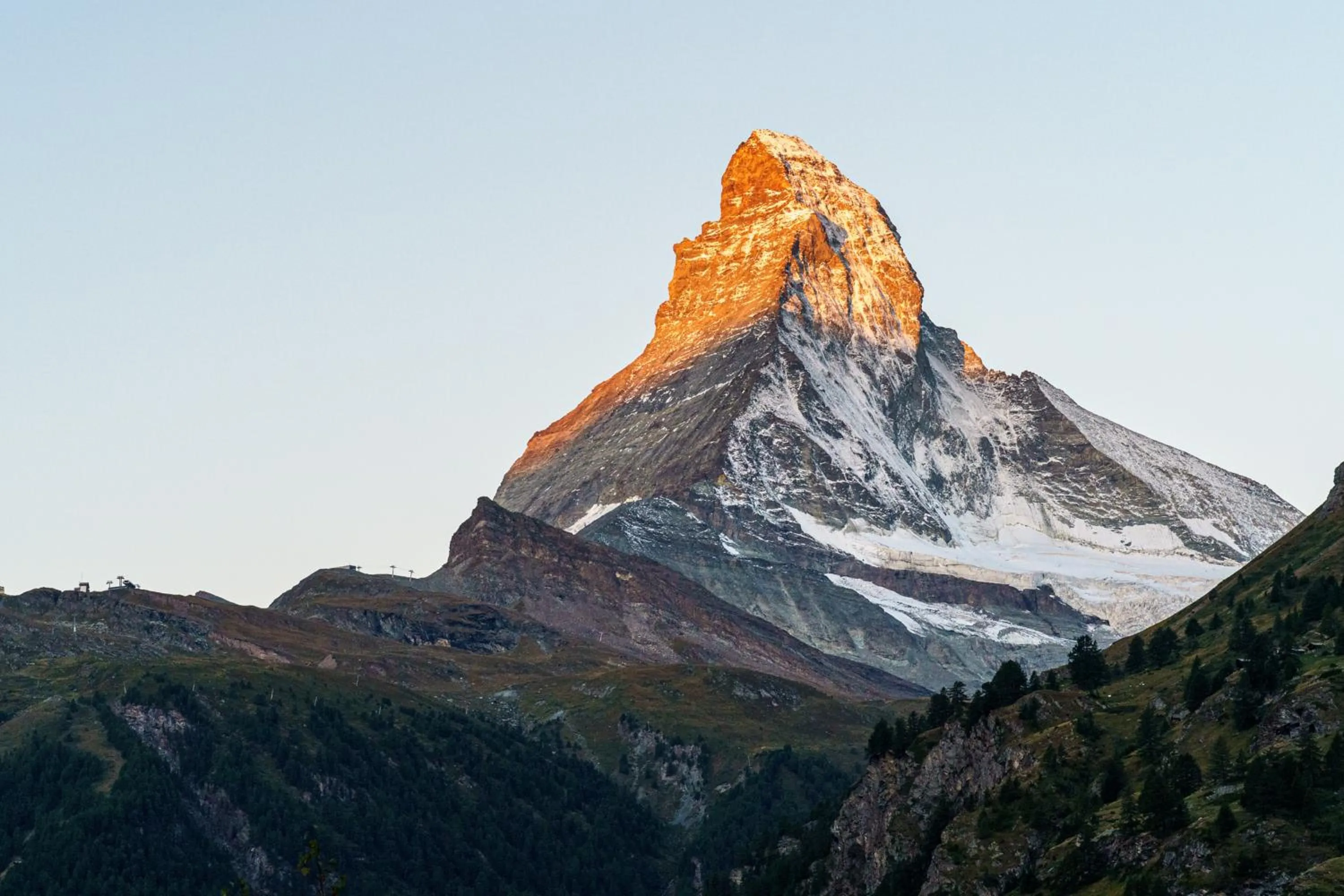 Mountain view in Hotel Alpenroyal