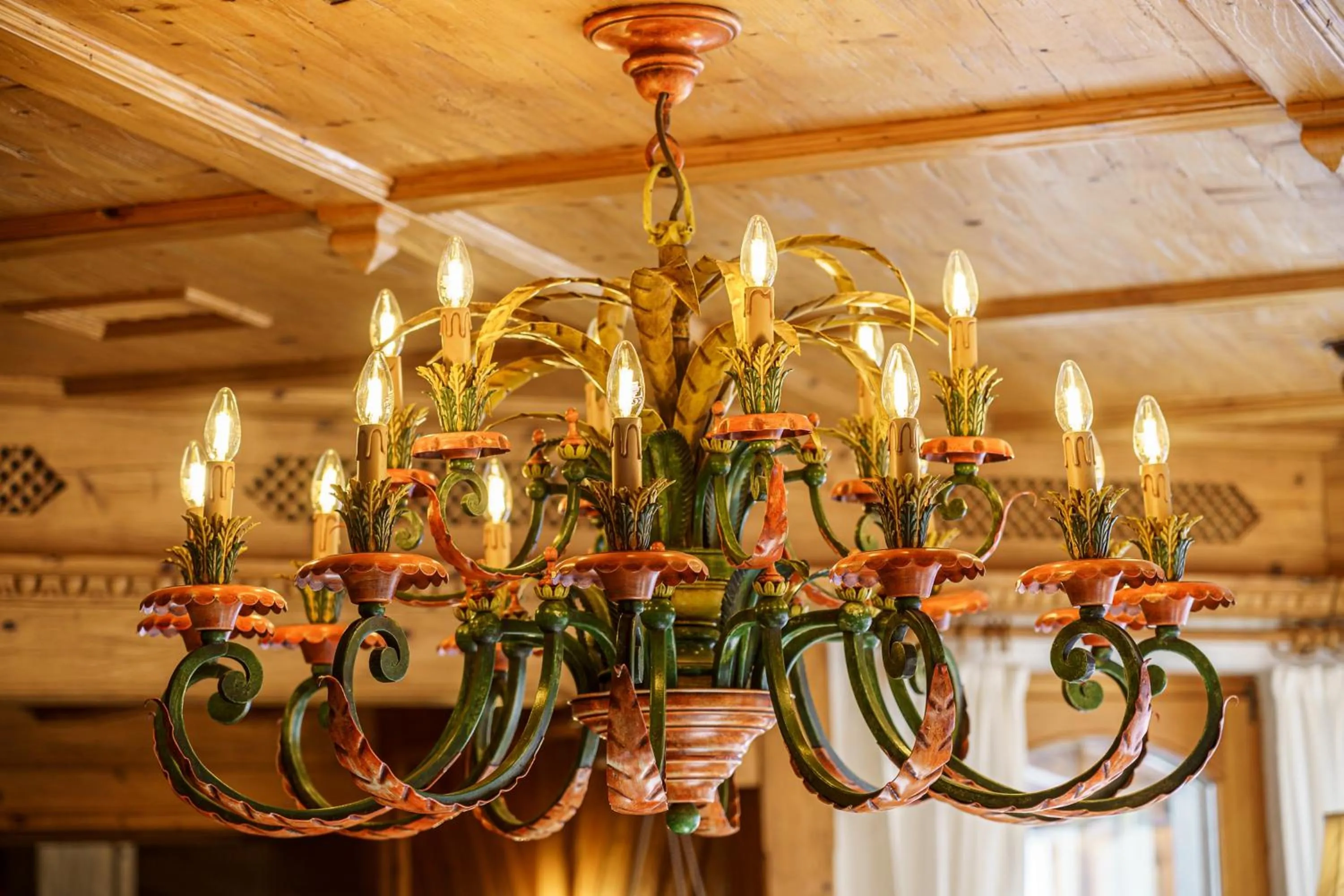 Decorative detail in Hotel Alpenroyal