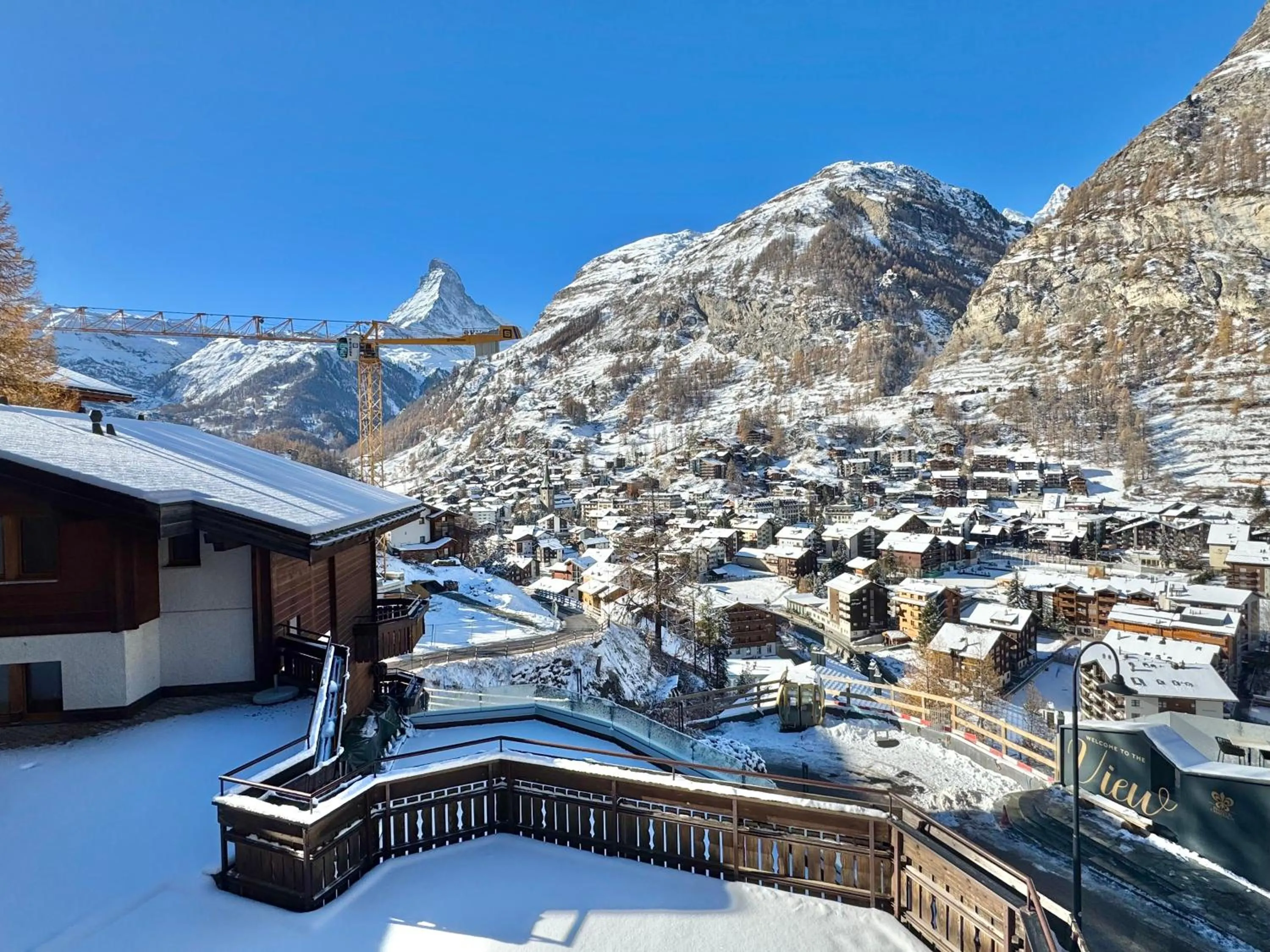 View (from property/room) in Hotel Alpenroyal