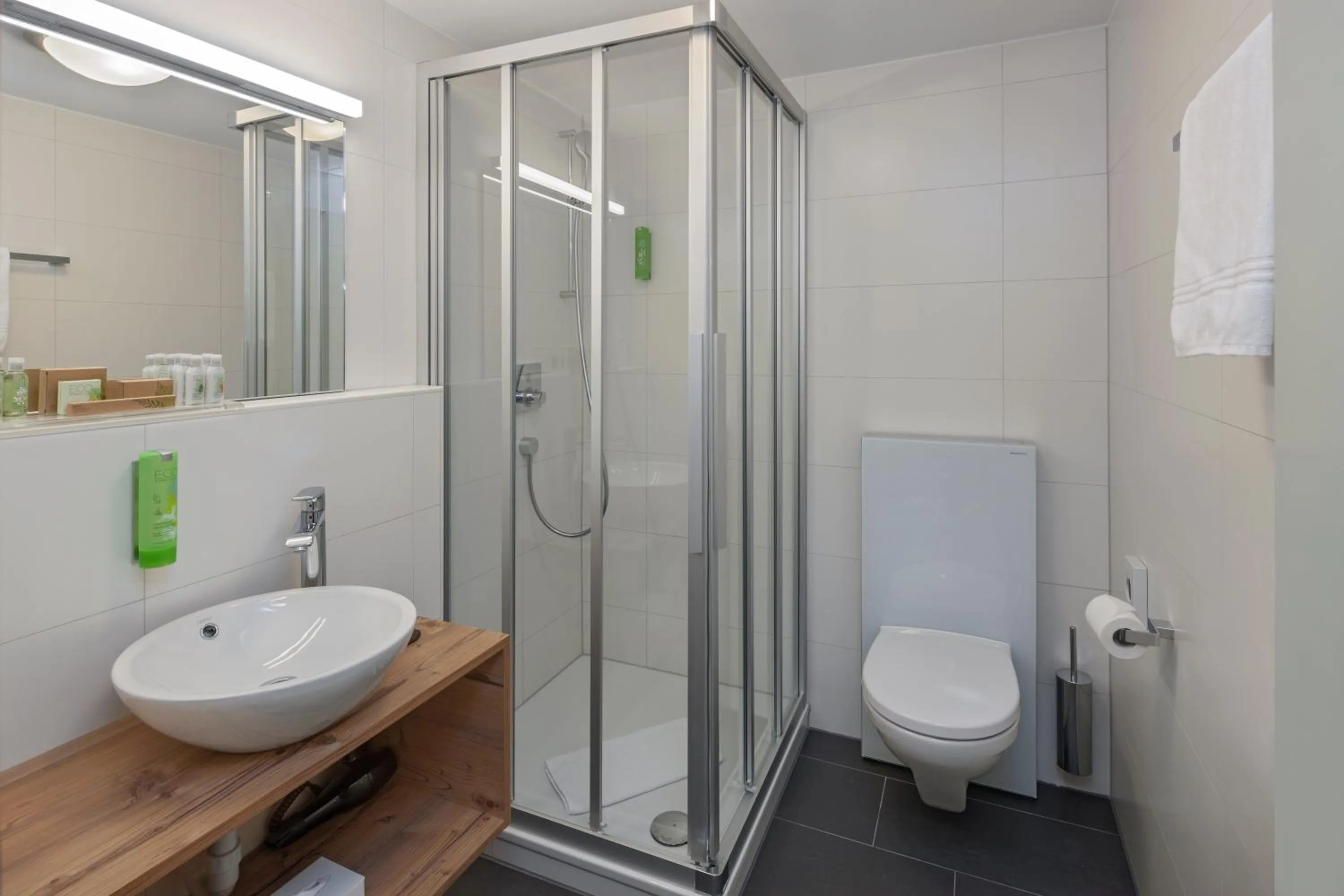 Bathroom in Relais & Chateaux Schönegg