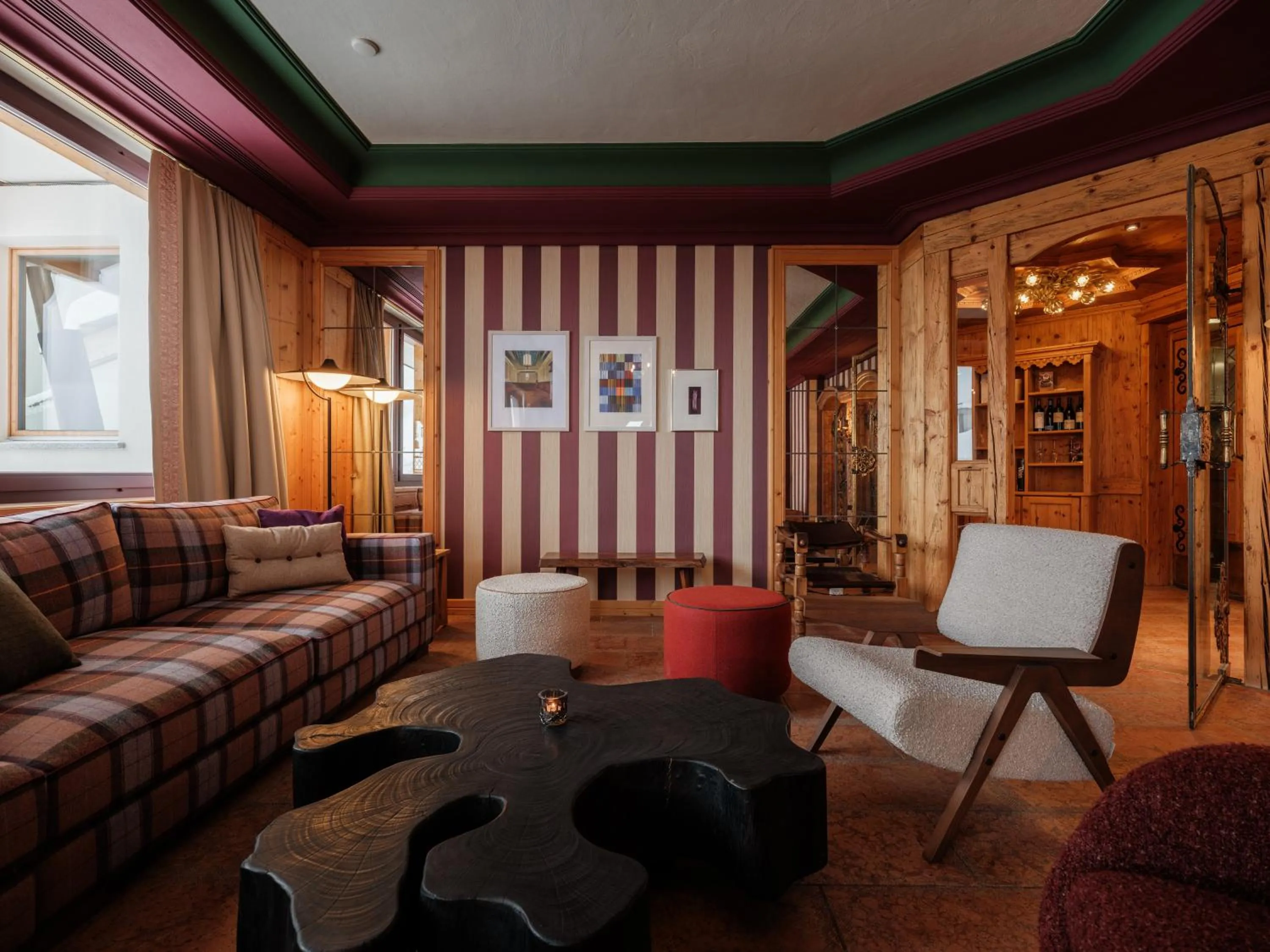 Lobby or reception in Relais & Chateaux Schönegg