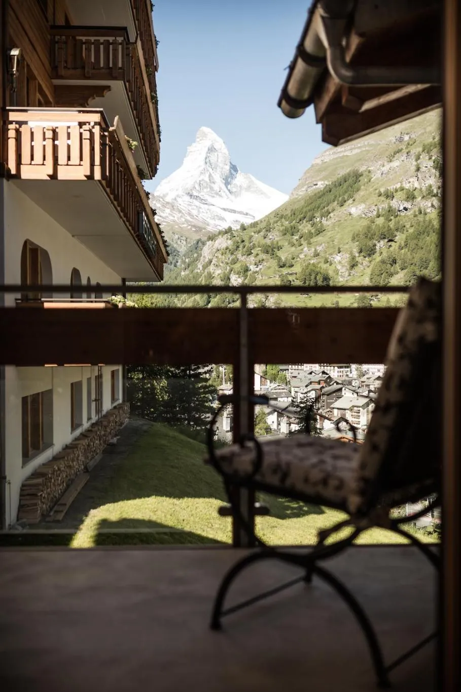 Balcony/Terrace in Relais & Chateaux Schönegg