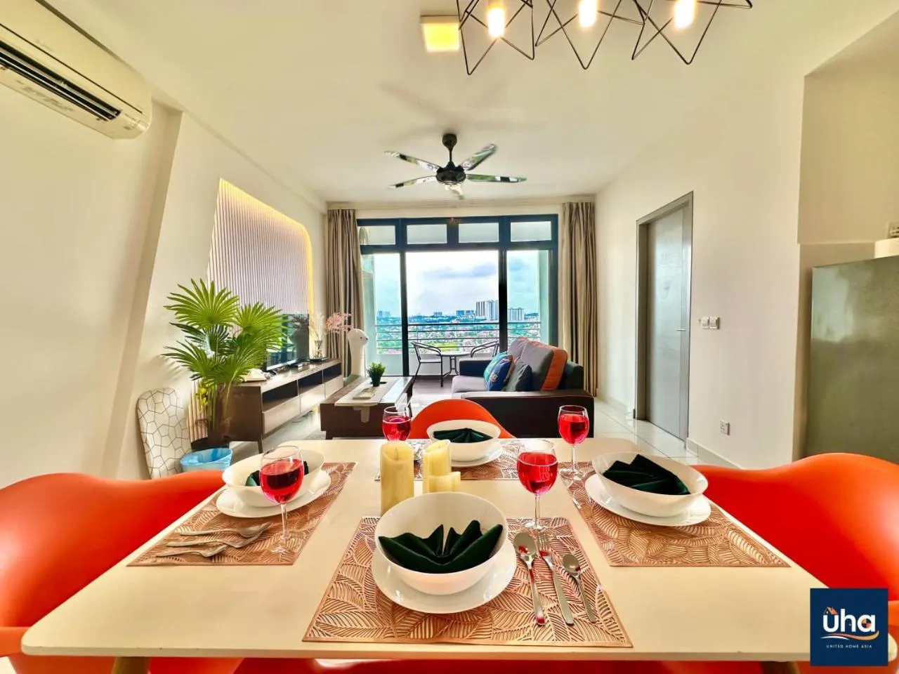 Living room in 1 Tebrau Residences By RR JBcity