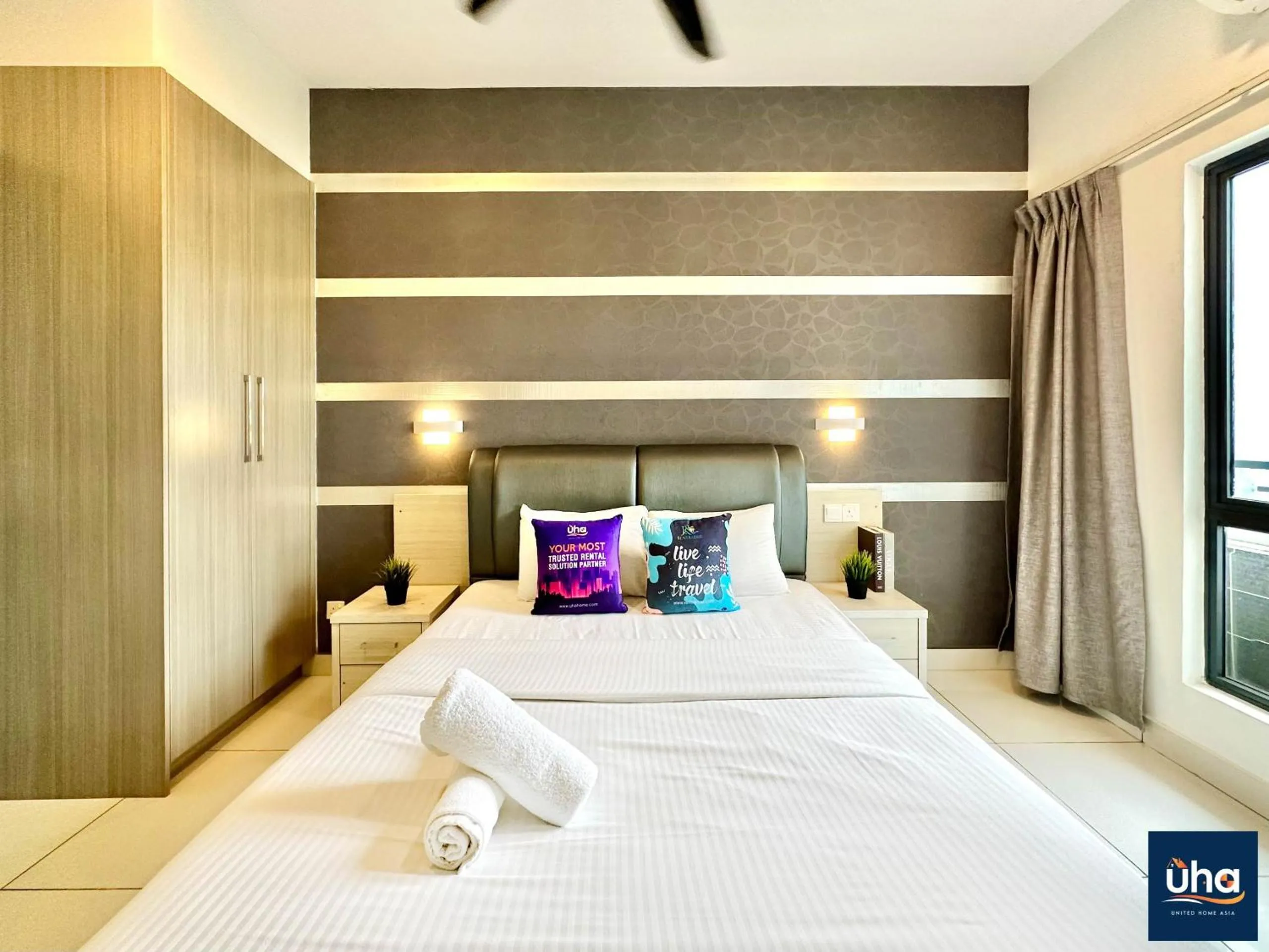 Bedroom, Bed in 1 Tebrau Residences By RR JBcity