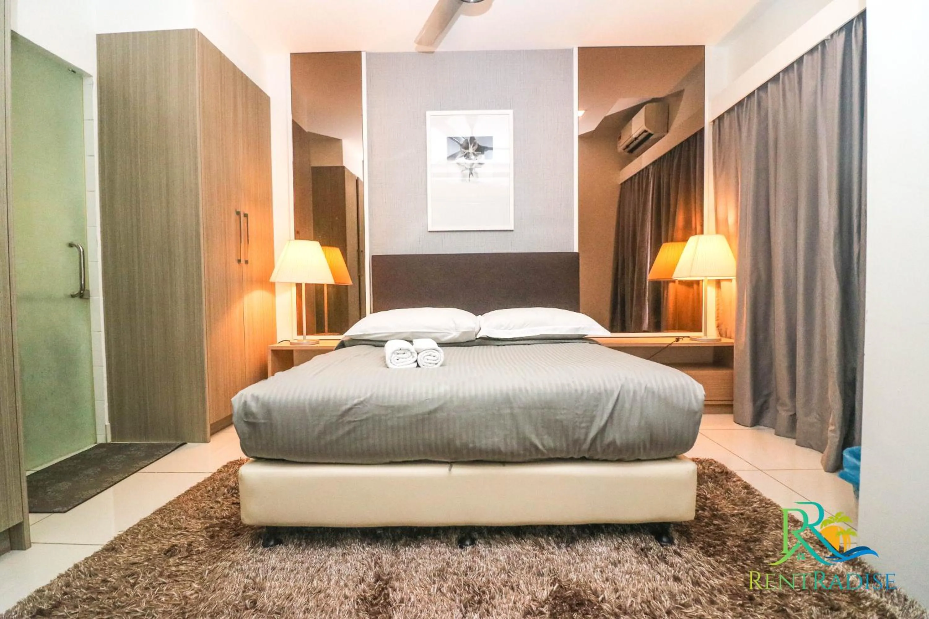 Bedroom, Bed in 1 Tebrau Residences By RR JBcity