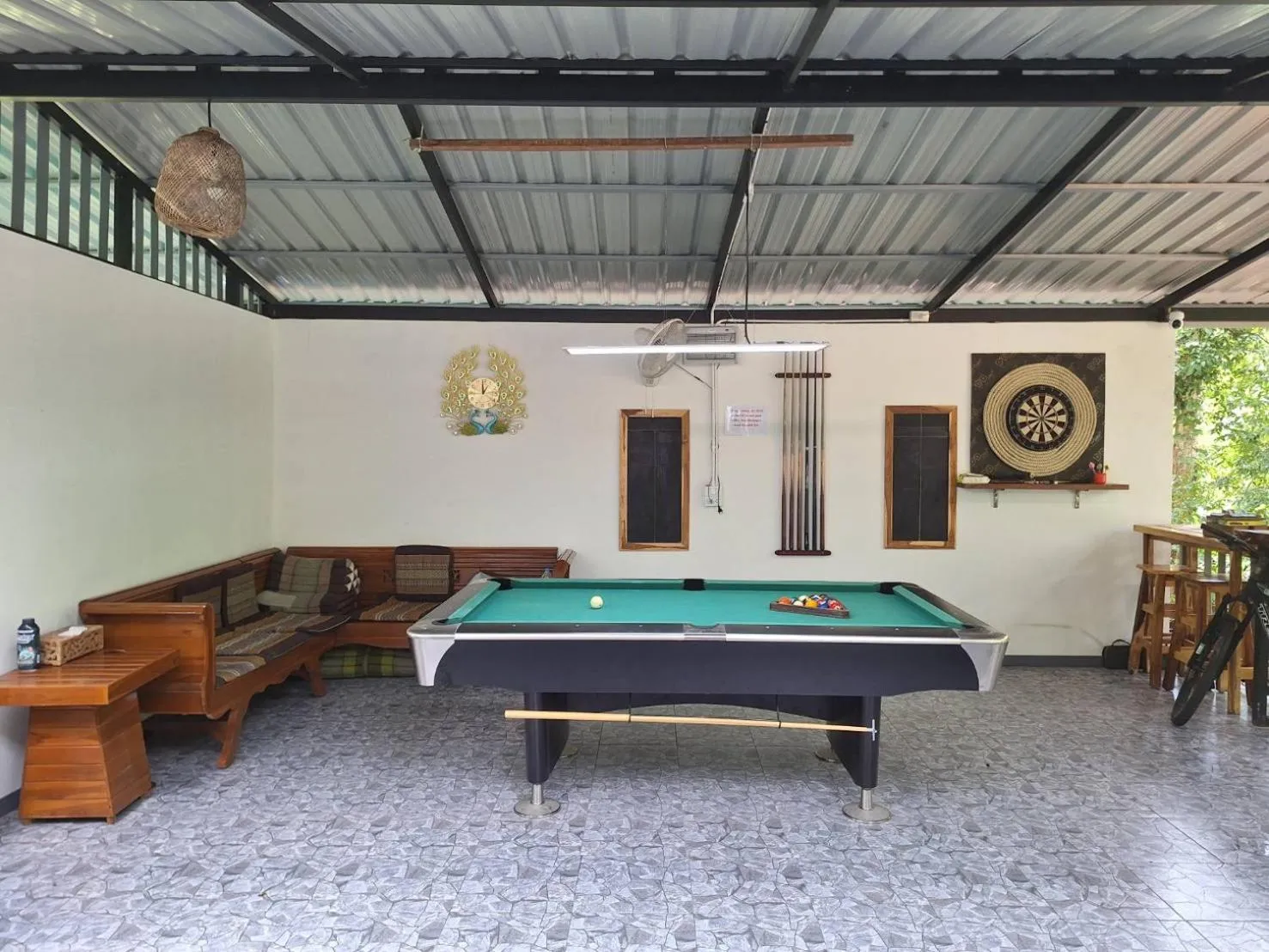 Billiard in Kuba Bungalows
