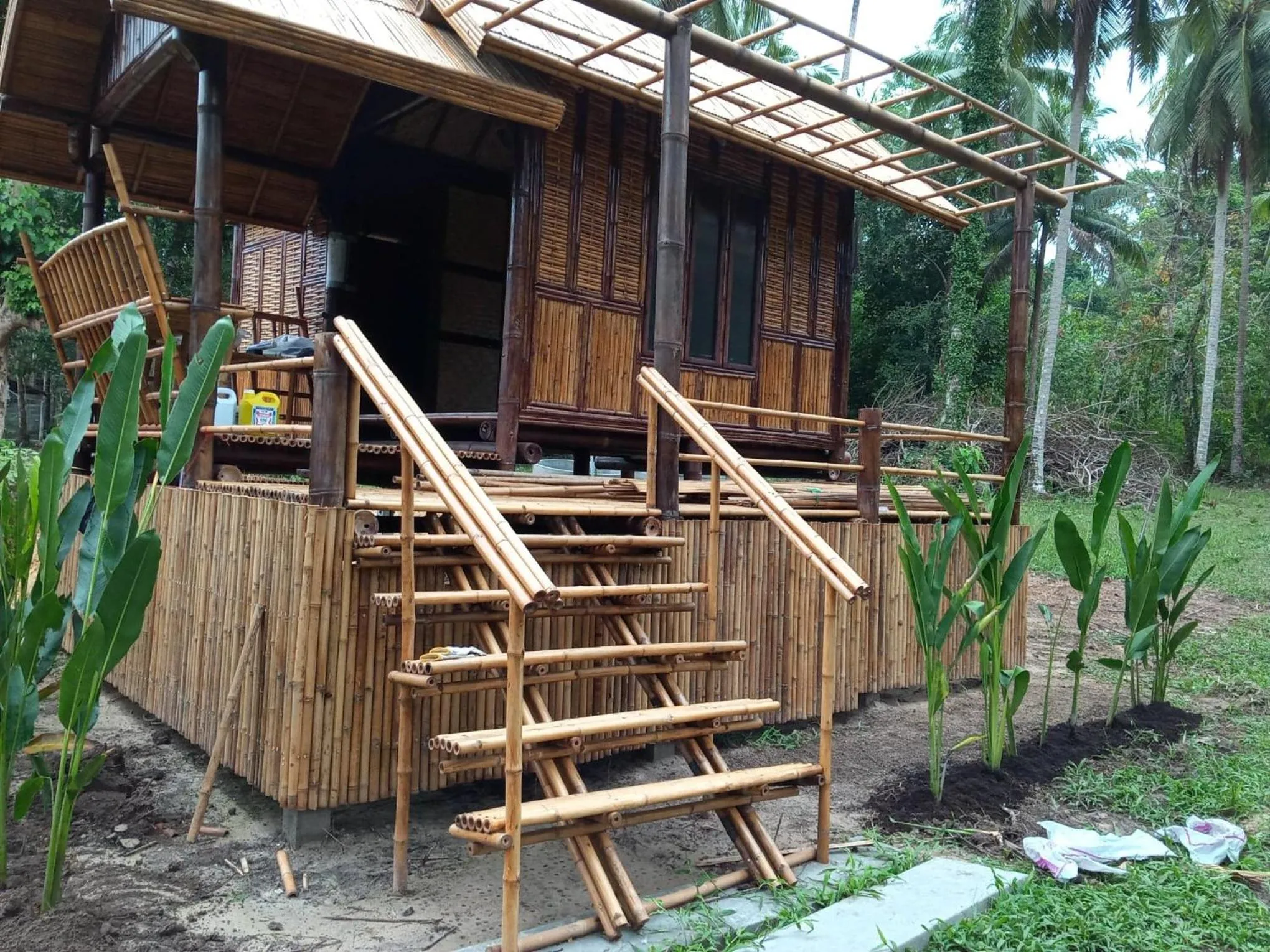 Facade/entrance in Kuba Bungalows