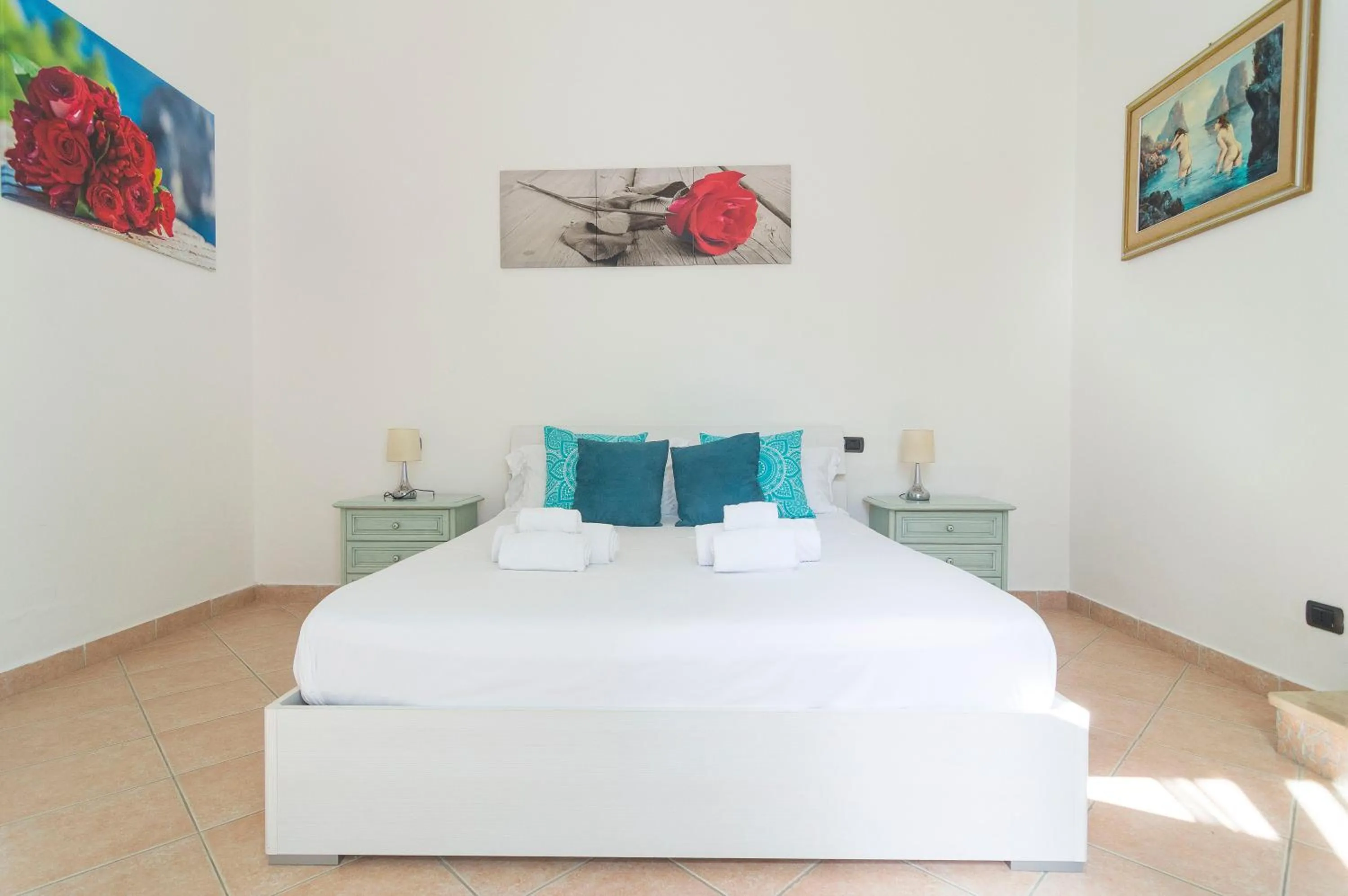 Bed in Il Veliero B&B charming rooms