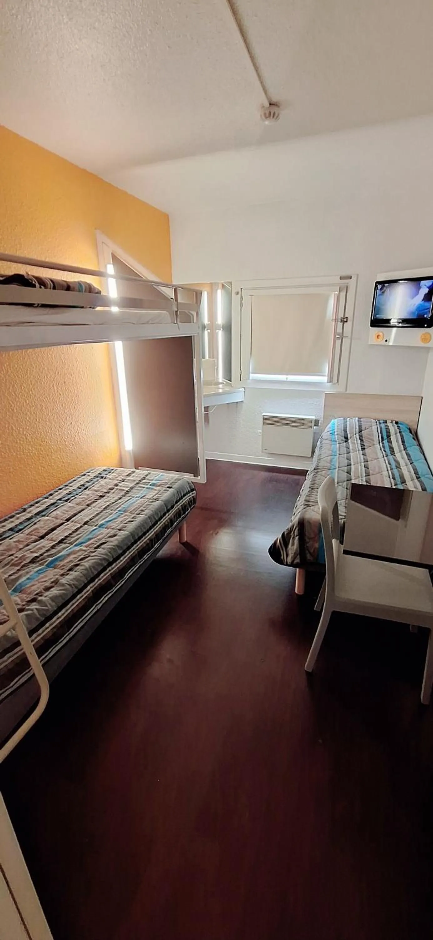 Bed in Hotel First Eco Dieppe