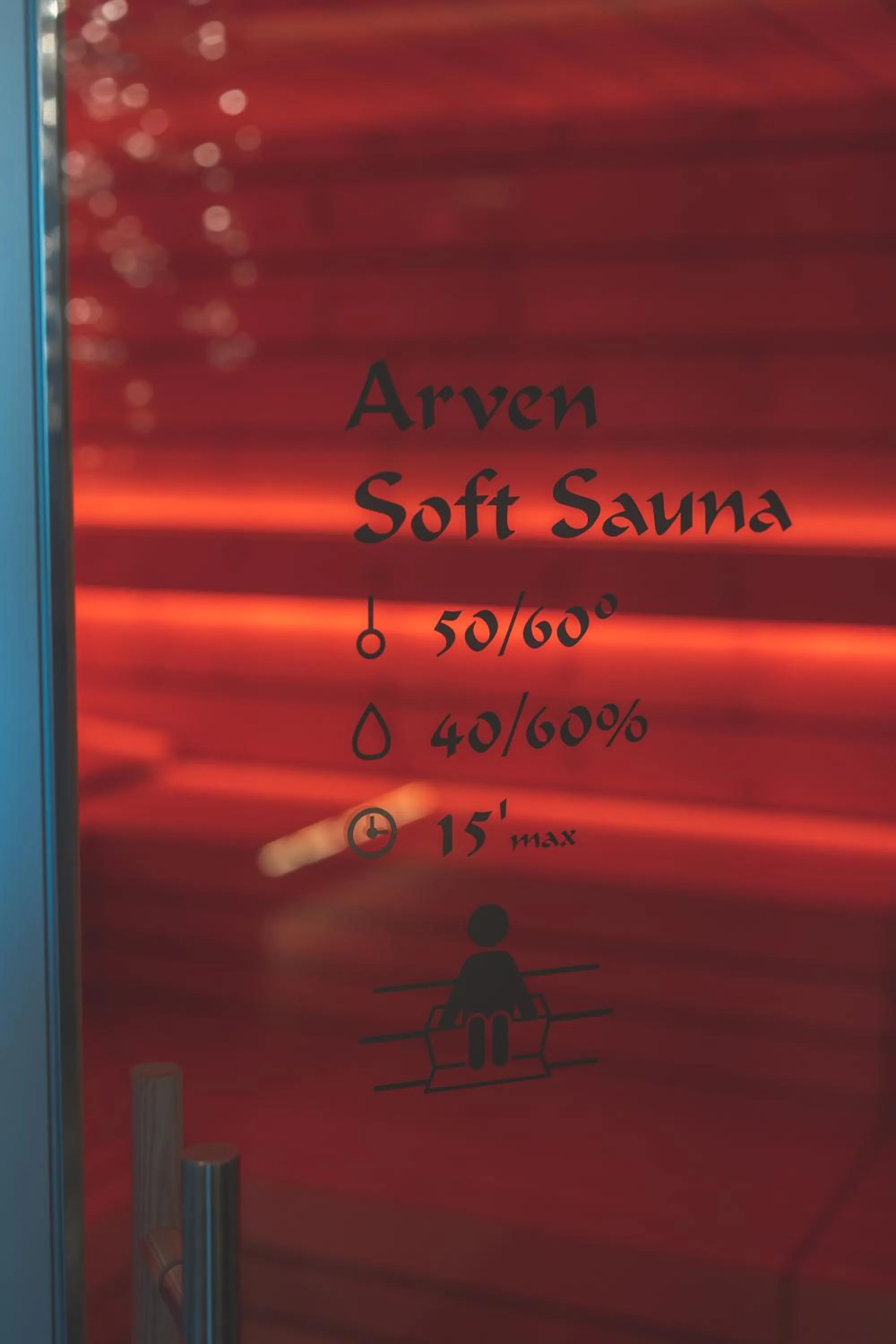Sauna in Sporthotel Pontresina