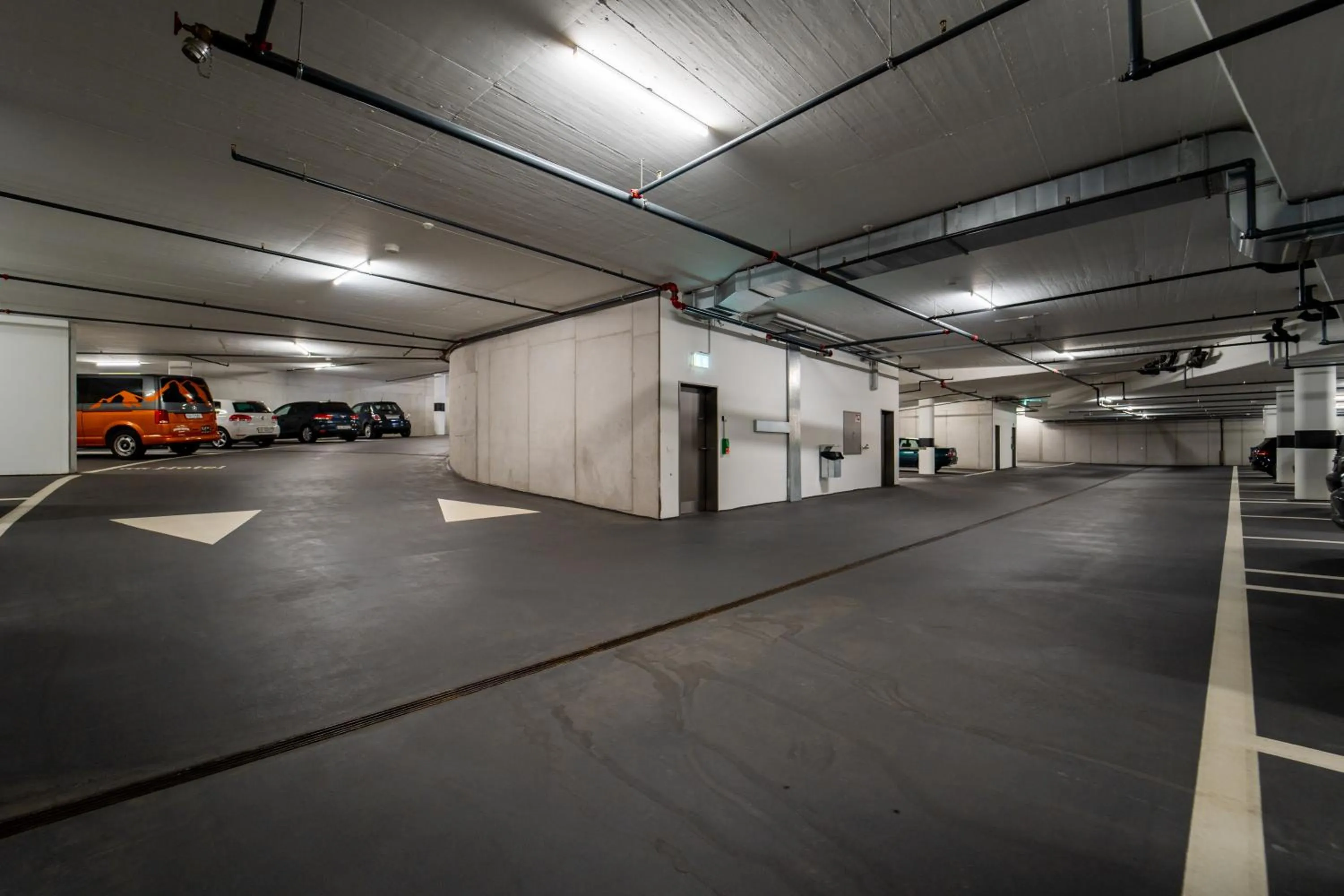 Parking in Sporthotel Pontresina