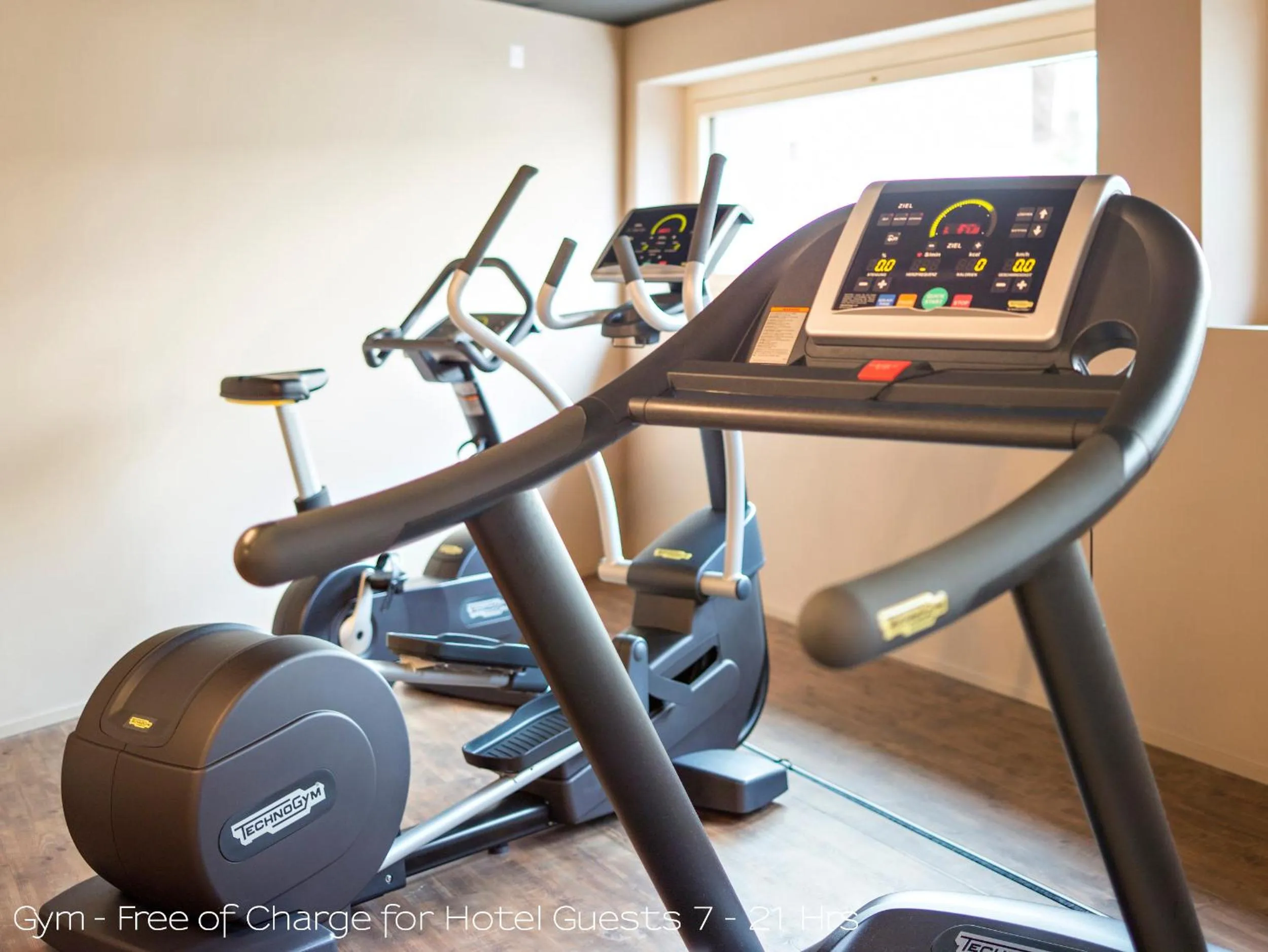Fitness centre/facilities in Sporthotel Pontresina