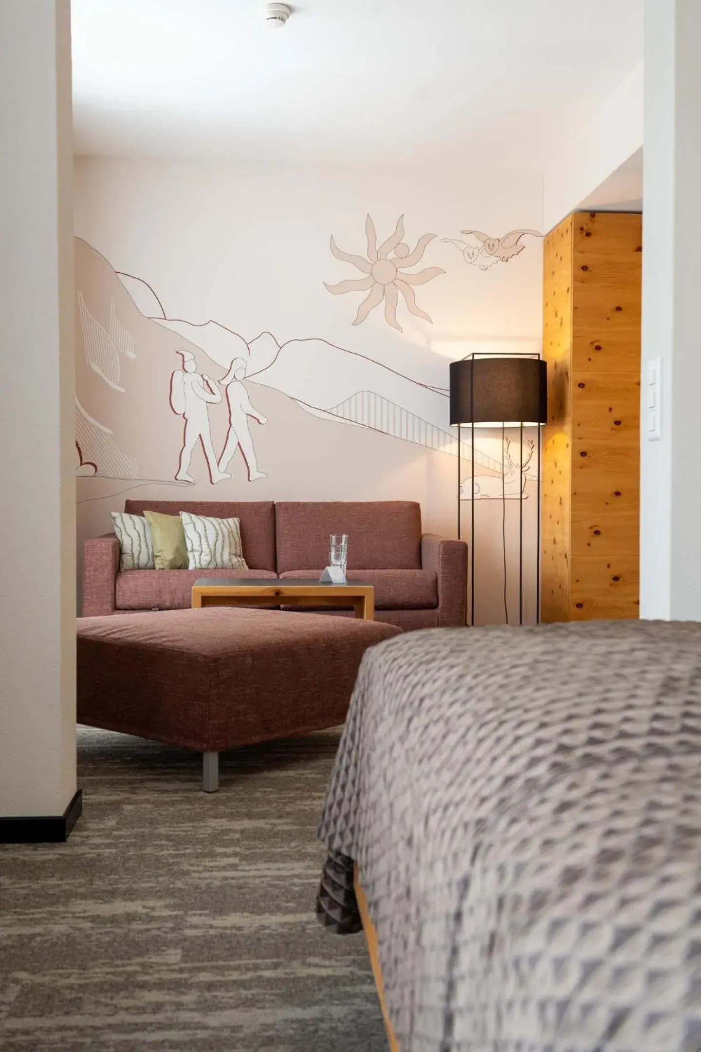 Suite with Mountain View - single occupancy in Sporthotel Pontresina Suite with Mountain View - single occupancy in Sporthotel Pontresina