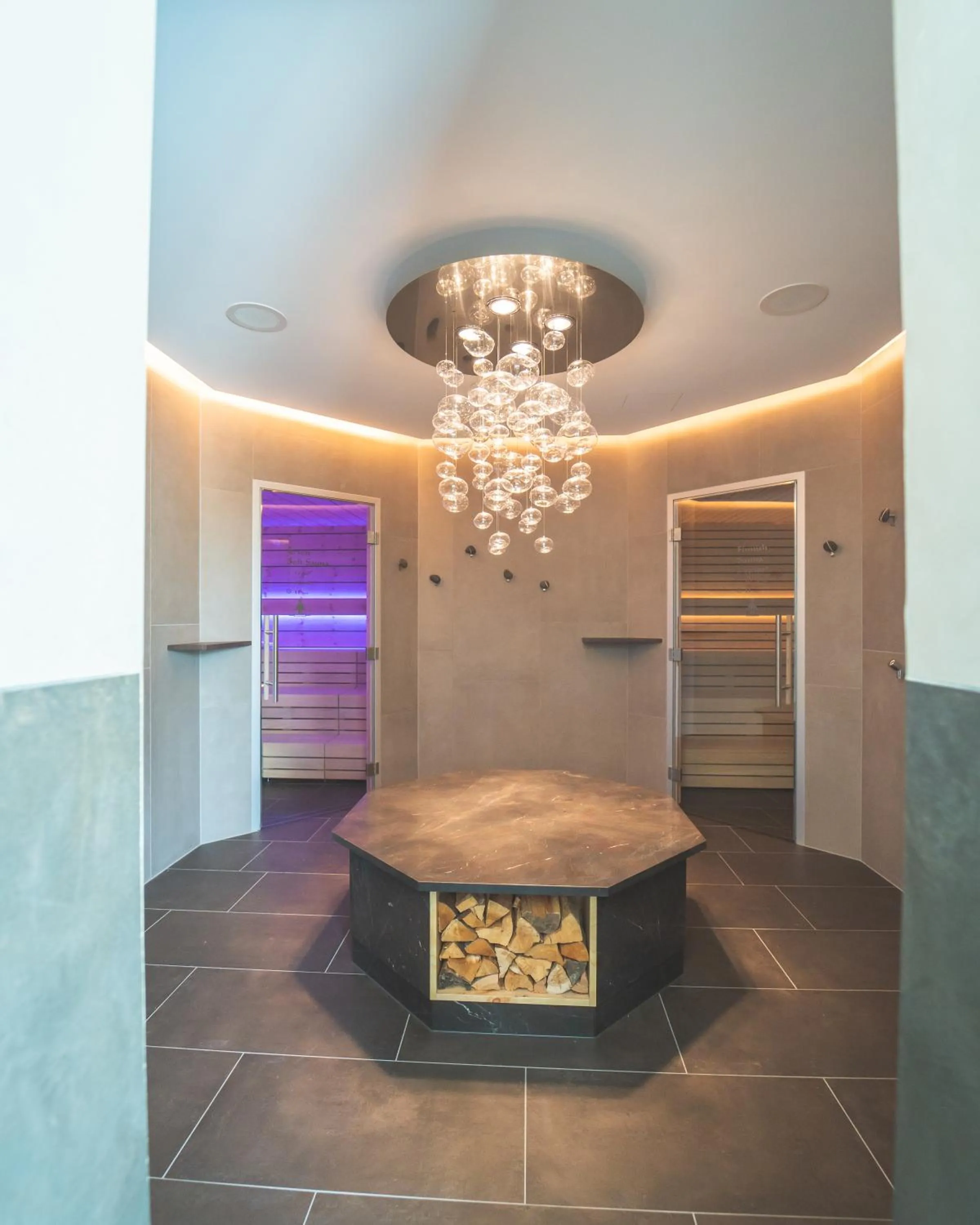 Spa and wellness centre/facilities in Sporthotel Pontresina