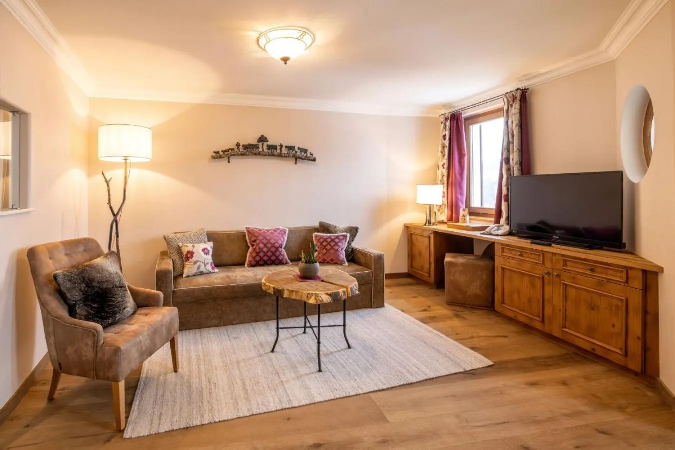 Living room in BelArosa Suiten & Wellness