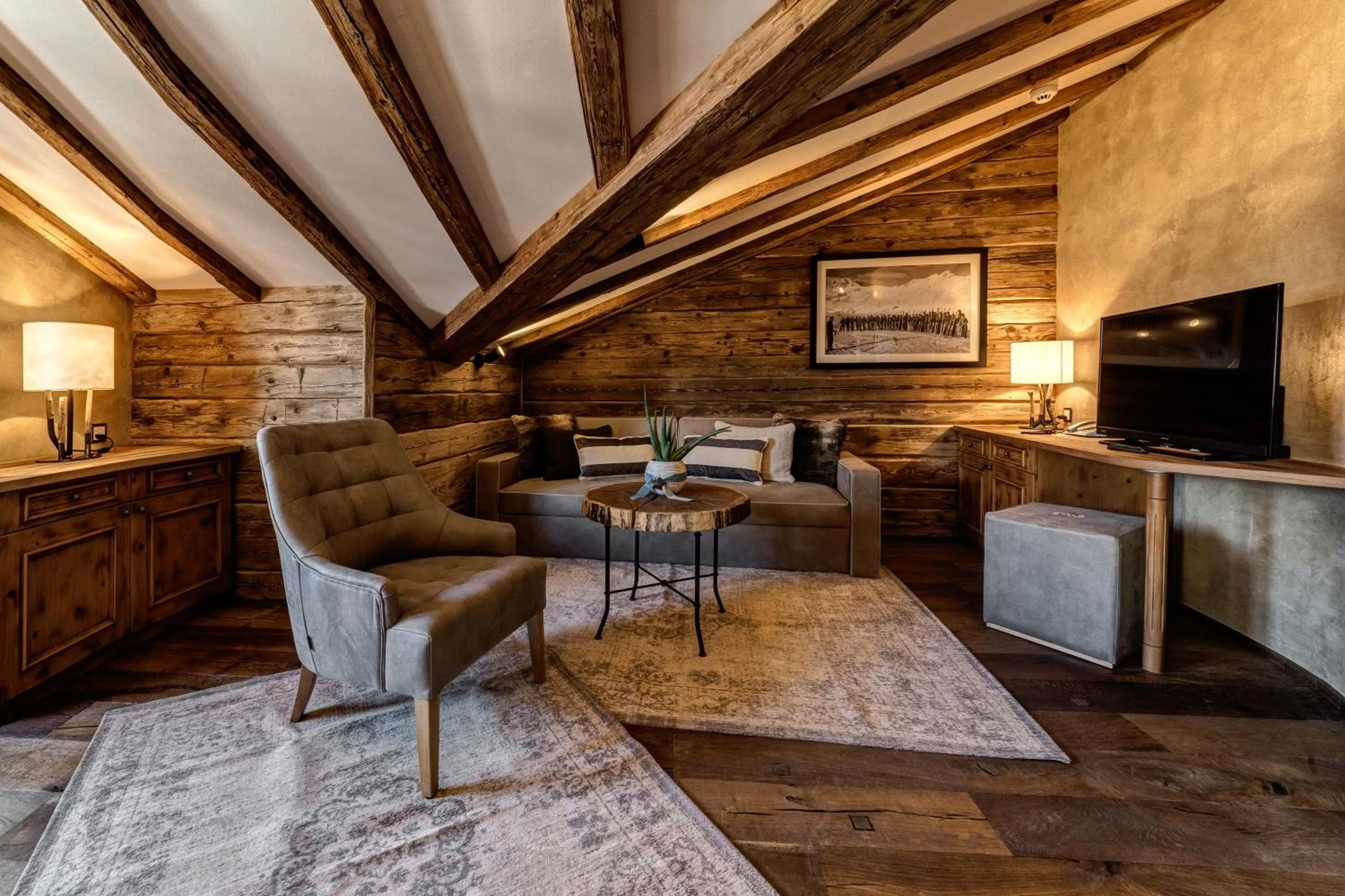 Living room in BelArosa Suiten & Wellness