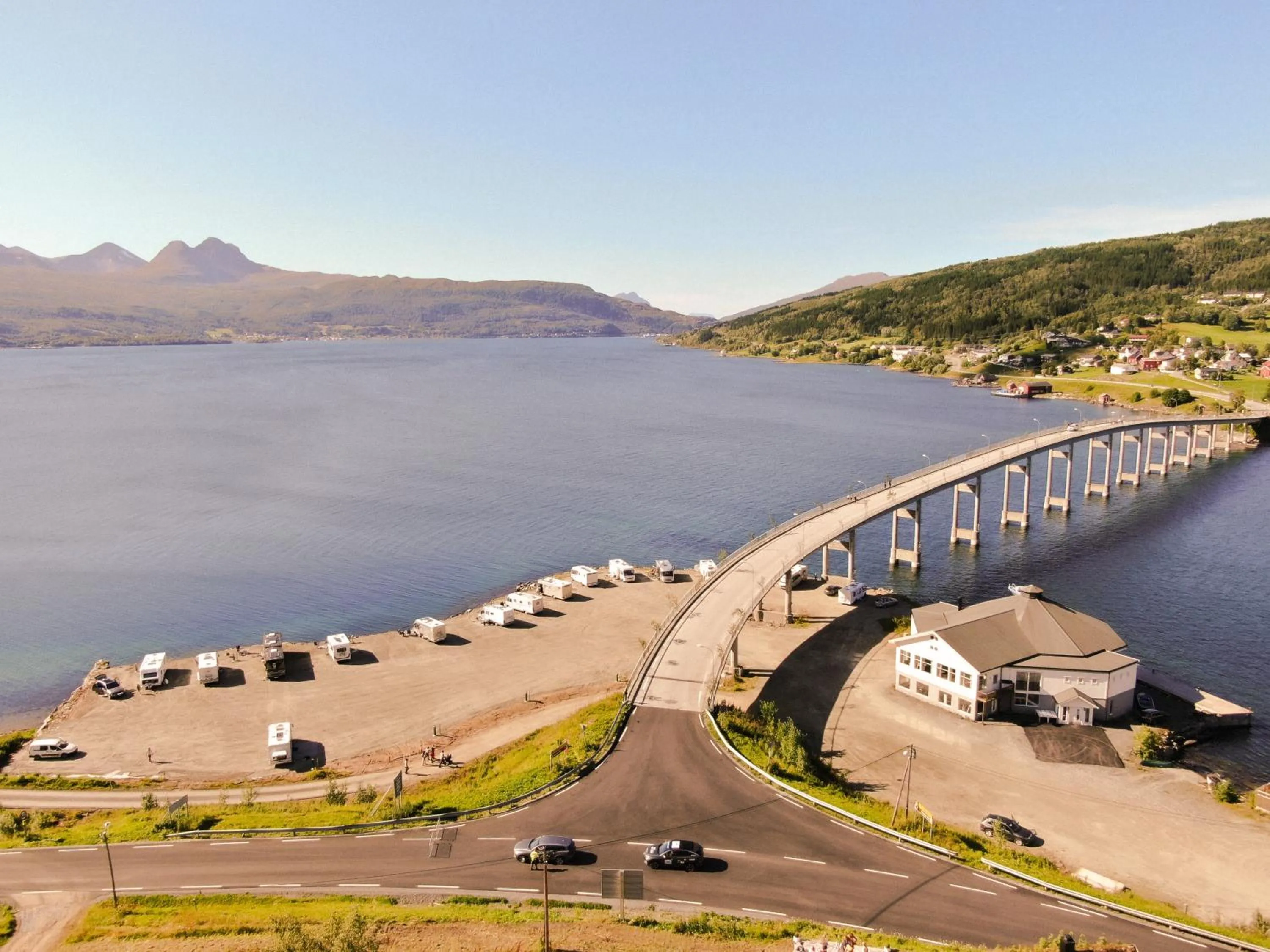 Bird's eye view in Arctic Inn