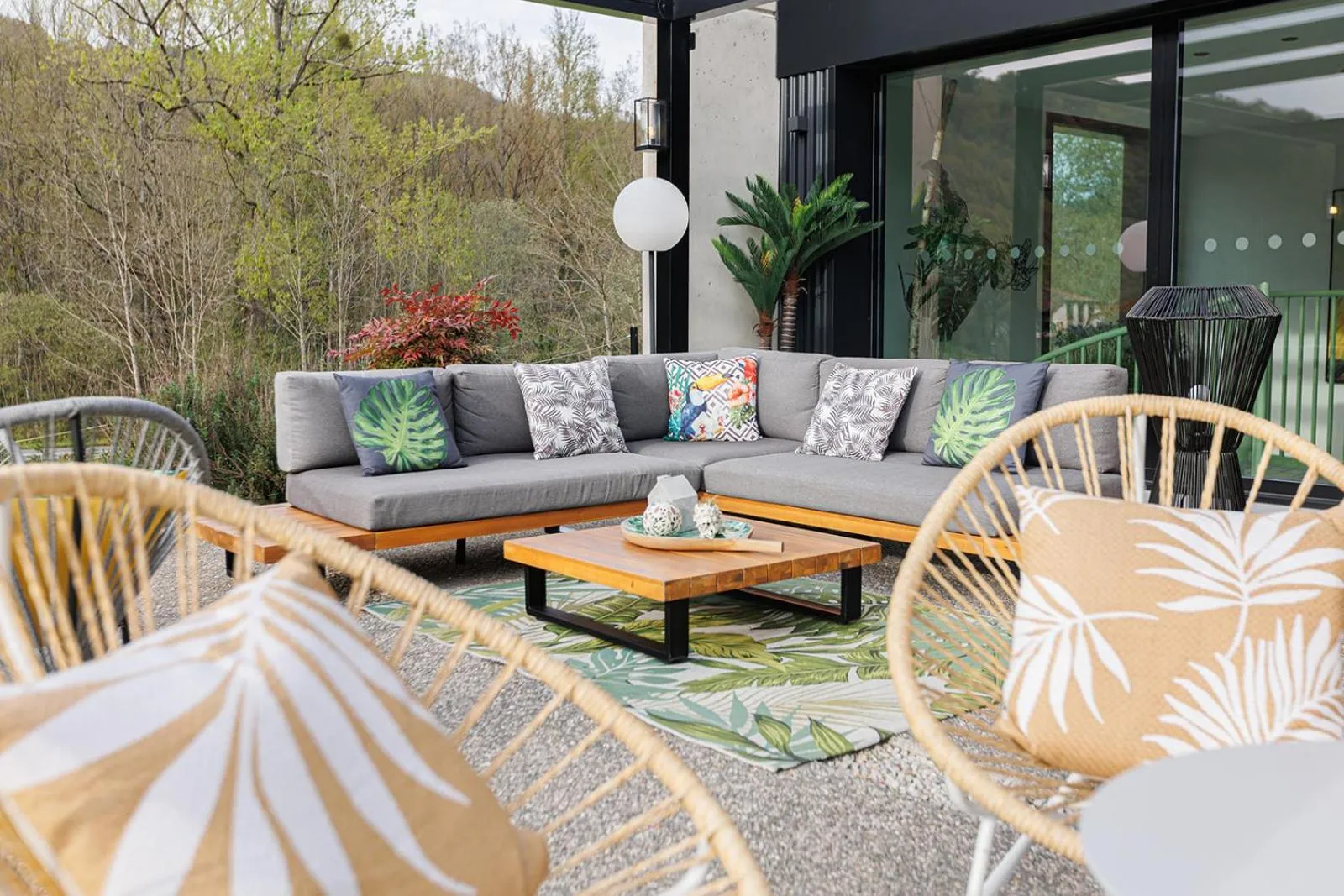 Balcony/Terrace in Hotel Ecos del Sella