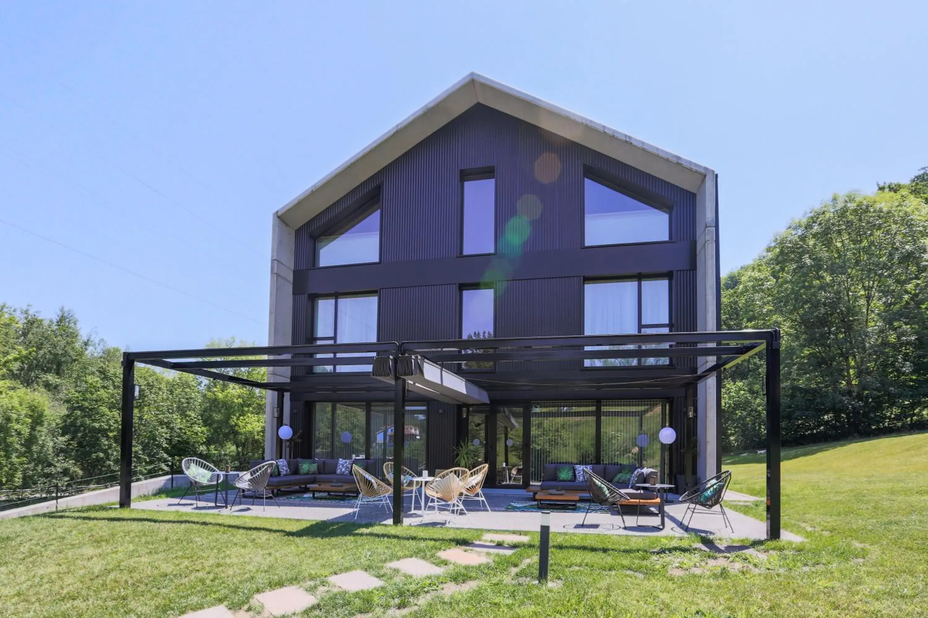 Property building in Hotel Ecos del Sella Property building in Hotel Ecos del Sella