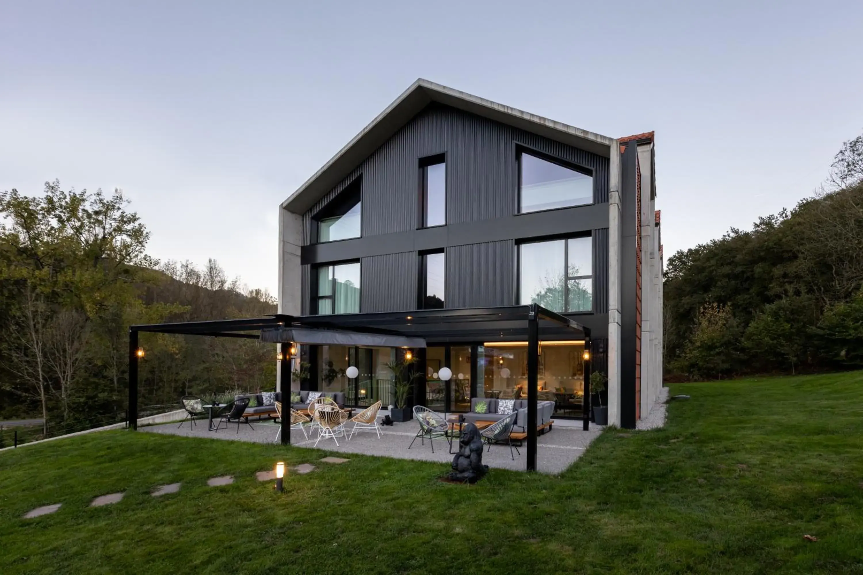 Property building in Hotel Ecos del Sella Property building in Hotel Ecos del Sella