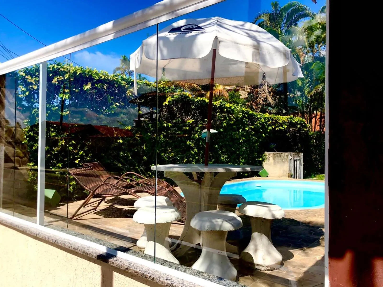 Patio in Pousada do Suiço
